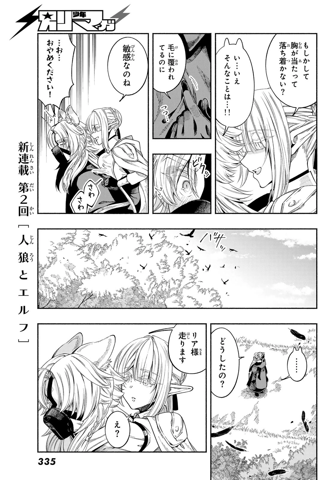 人狼とエルフ 第2話 - 17