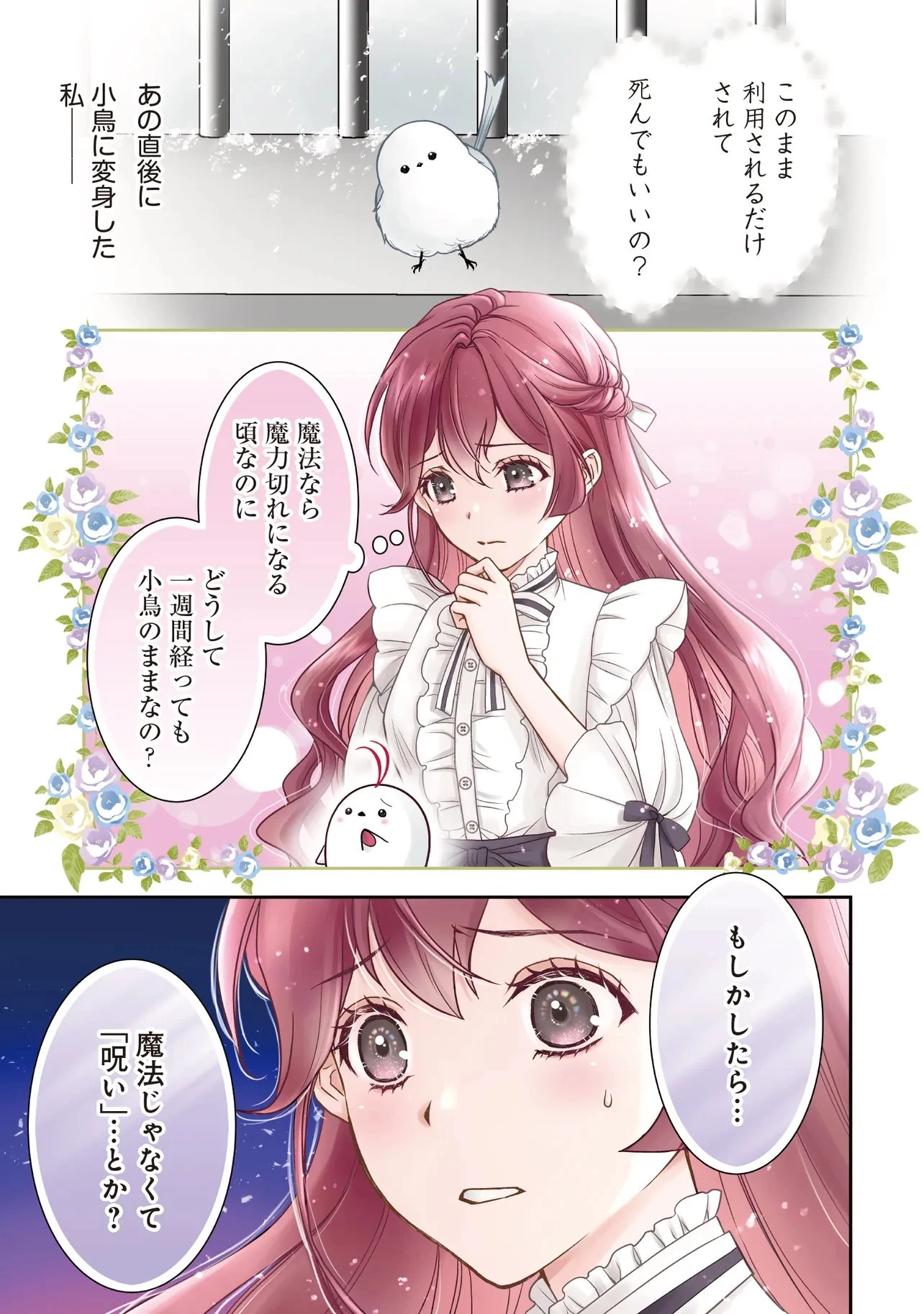 最恐辺境伯に拾われました、小鳥(=悪女?)です 第6話 - 1