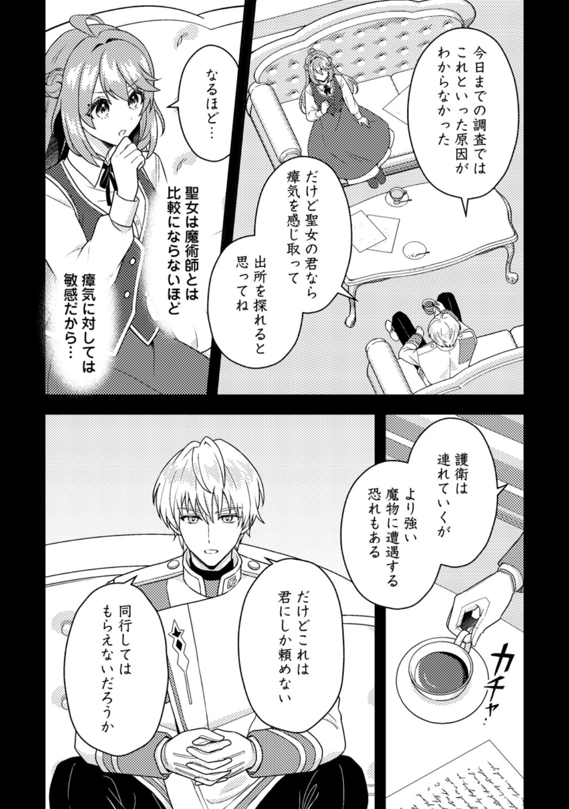 宝石の聖女―「欲深女め!」と追放されたけど、隣国の王子様と幸せに暮らすのであとはもうご勝手に!― 第5話 - 4