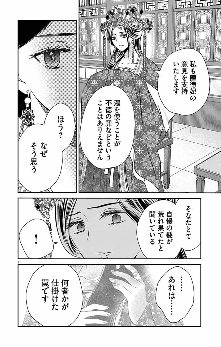 皇弟殿下の薬湯妃～初恋の人との駆け落ち先は後宮でした～ 第10話 - 11