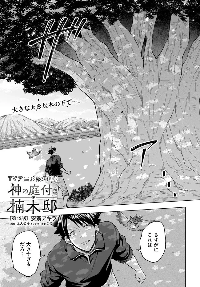 神の庭付き楠木邸 第42話 - 1
