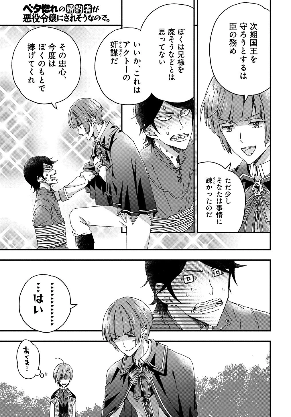 ベタ惚れの婚約者が悪役令嬢にされそうなので。 第15話 - 14