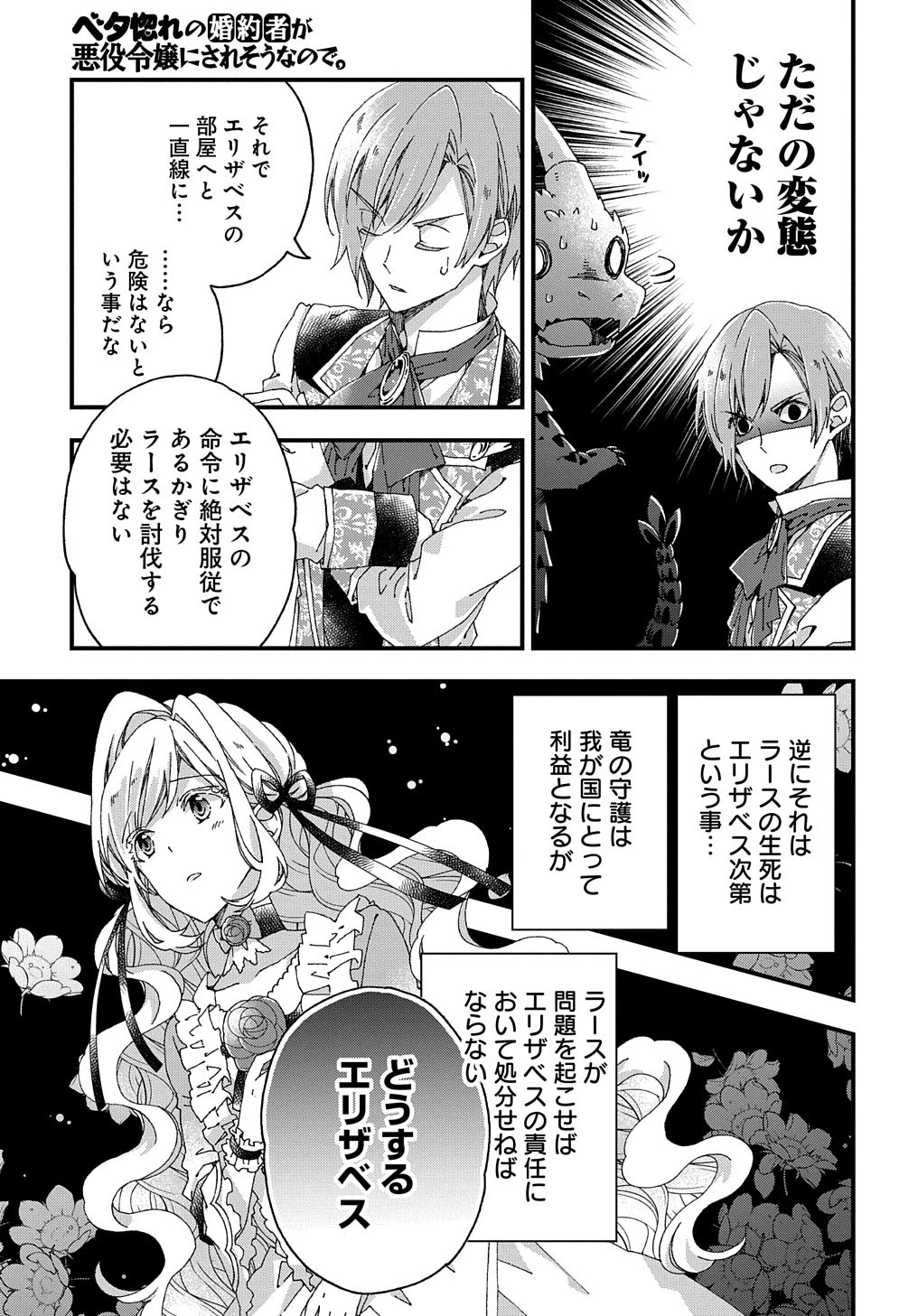 ベタ惚れの婚約者が悪役令嬢にされそうなので。 第12話 - 8