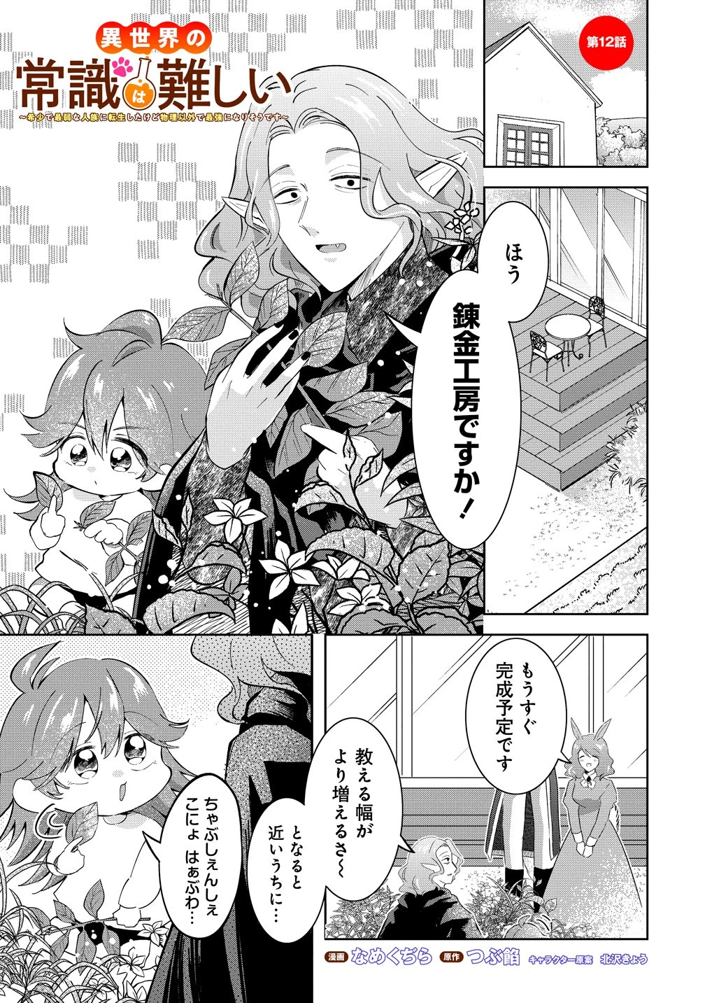 異世界の常識は難しい～希少で最弱な人族に転生したけど物理以外で最強になりそうです～ 第12話 - 1