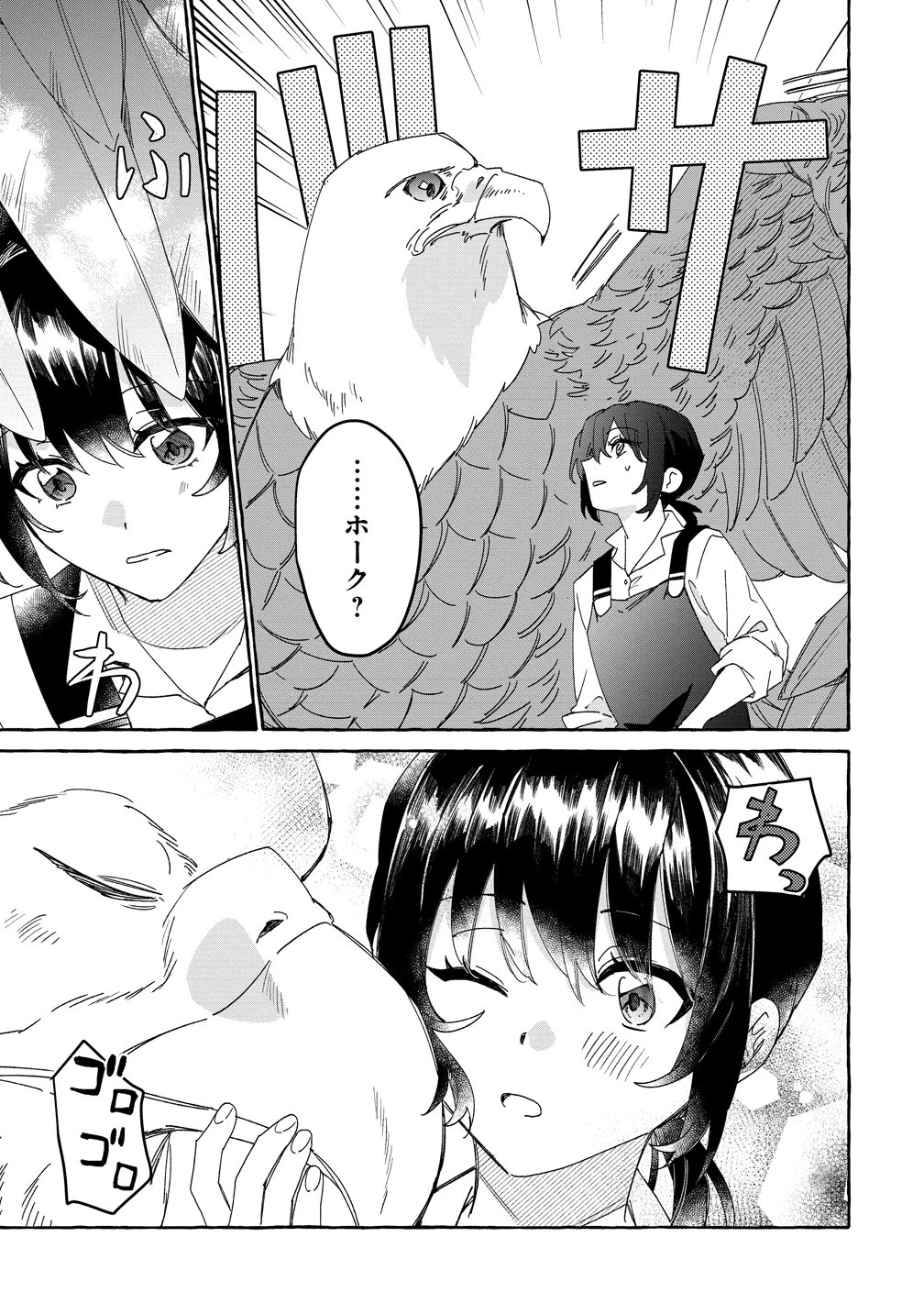 生き餌によるモフモフ猛禽飼育記 異世界トリップしたら、姫巫女召喚のおまけでした 第3話 - 13