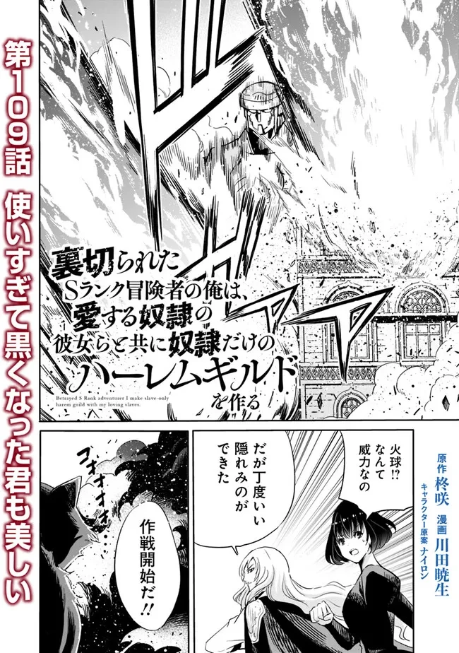裏切られたSランク冒険者の俺は、愛する奴隷の彼女らと共に奴隷だけのハーレムギルドを作る 第109話 - 2