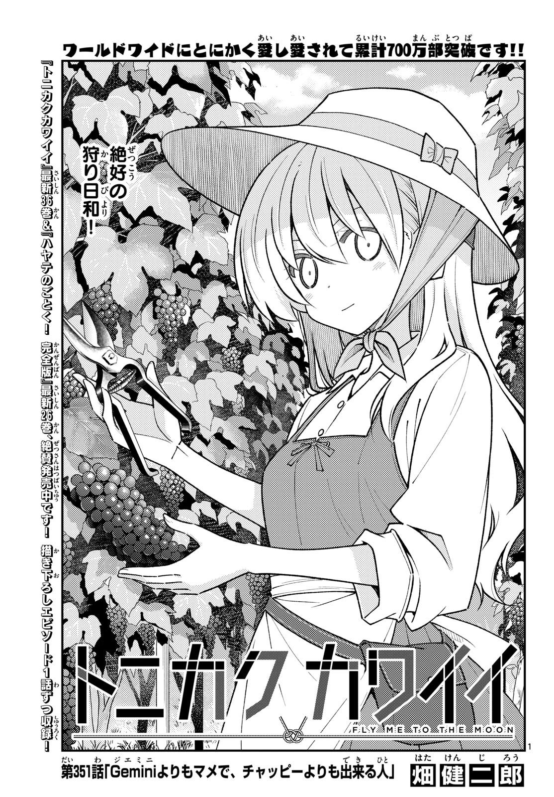 トニカクカワイイ 第351話 - 1