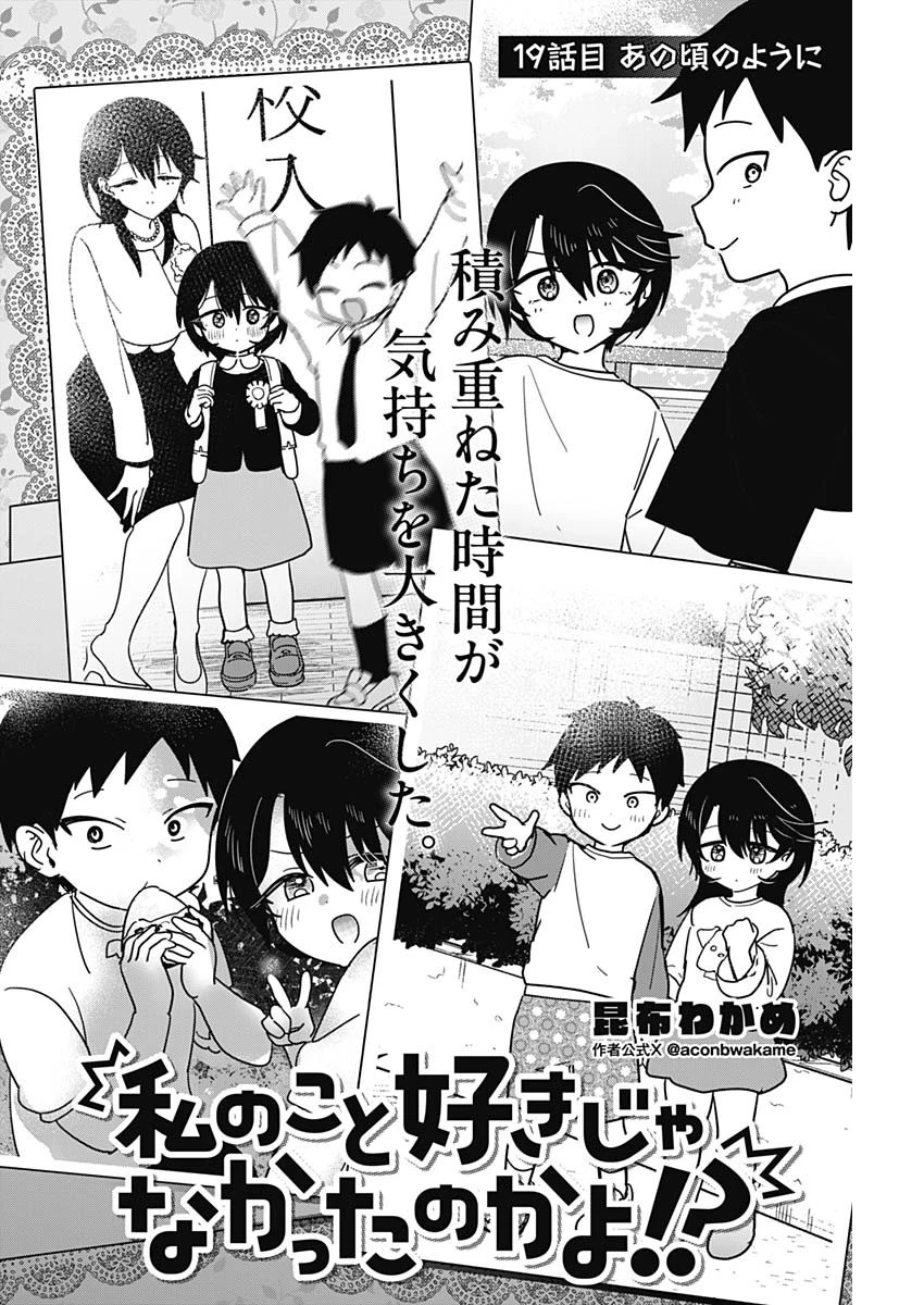 私のこと好きじゃなかったのかよ!? 第19話 - 2
