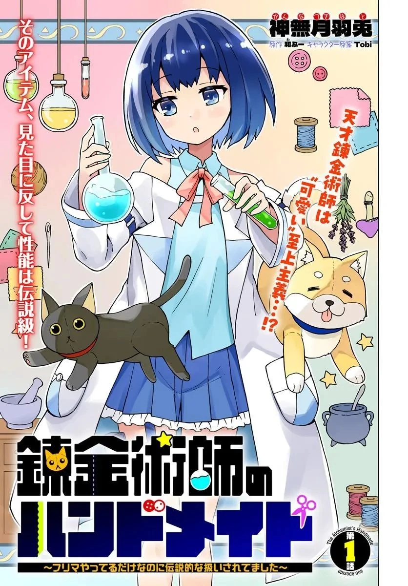 錬金術師のハンドメイド ～フリマやってるだけなのに伝説的な扱いされてました～ 第1話 - 3