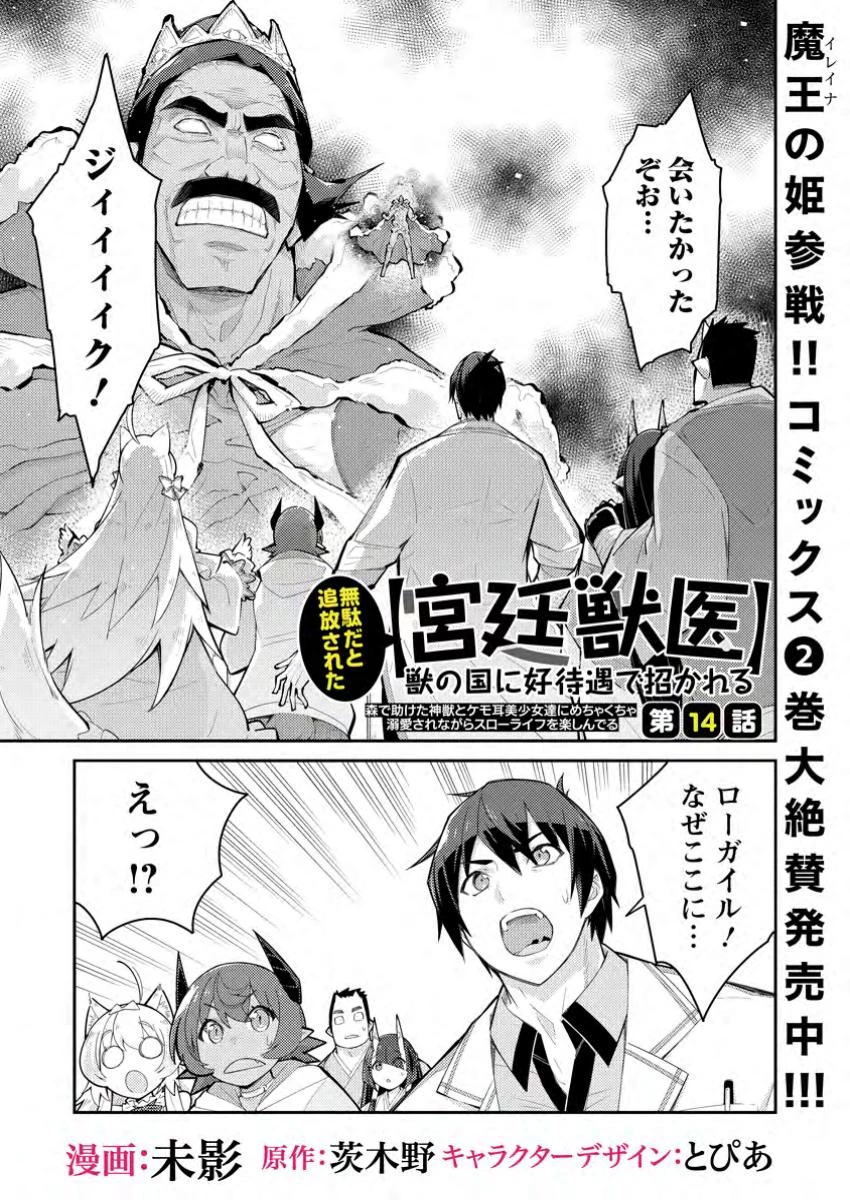 無駄だと追放された【宮廷獣医】、獣の国に好待遇で招かれる 第14話 - 1
