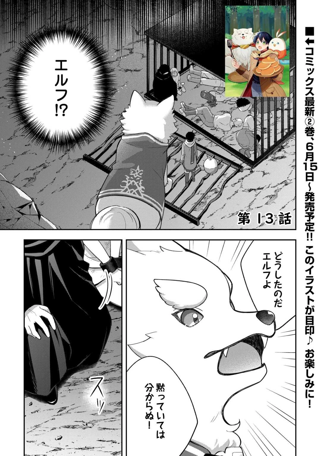 お人好し底辺テイマーがSSSランク聖獣たちともふもふ無双する 第13話 - 1
