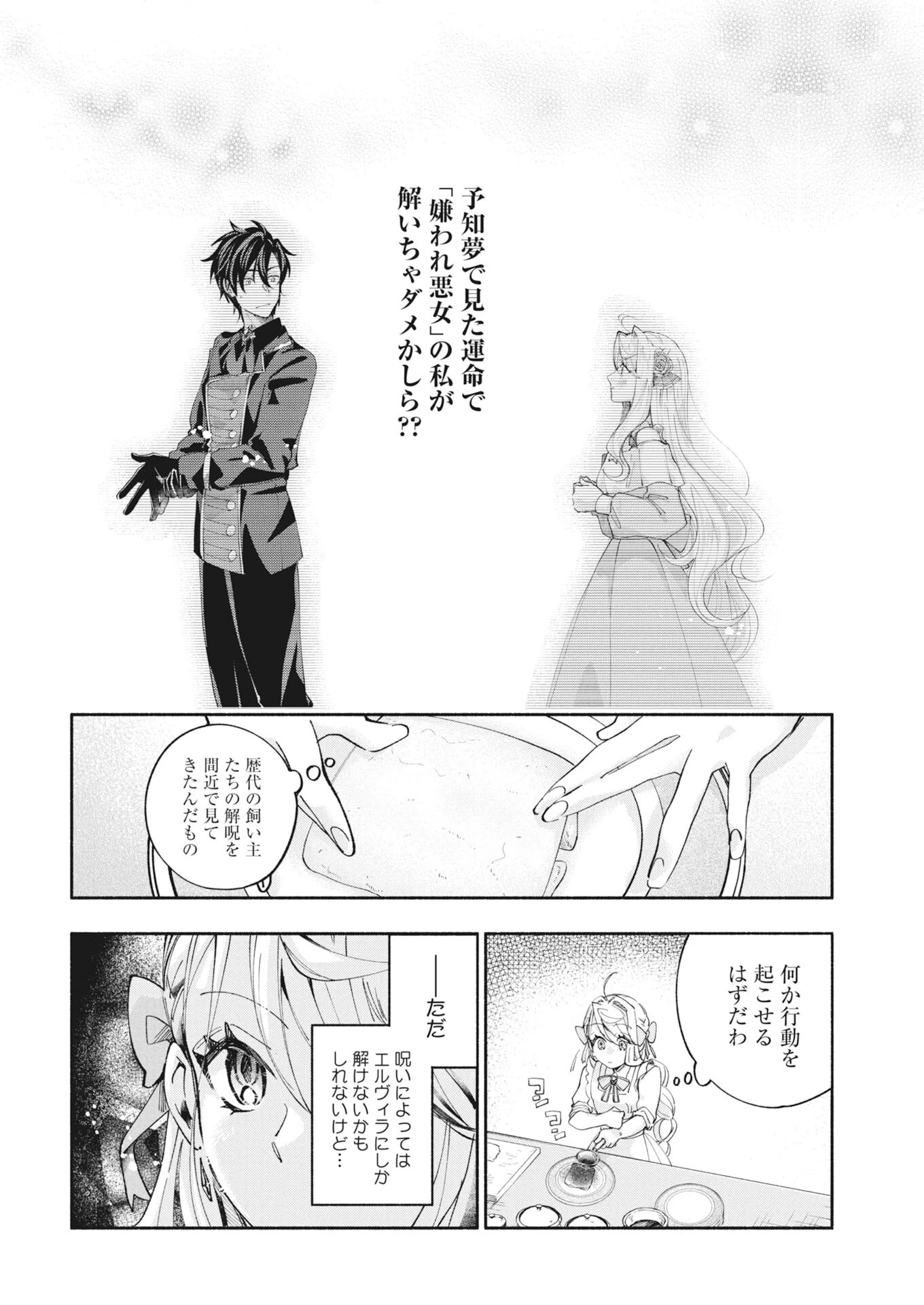 婚約者様には運命のヒロインが現れますが、暫定婚約ライフを満喫します！～嫌われ悪女の猫転生譚～ 第8話 - 2