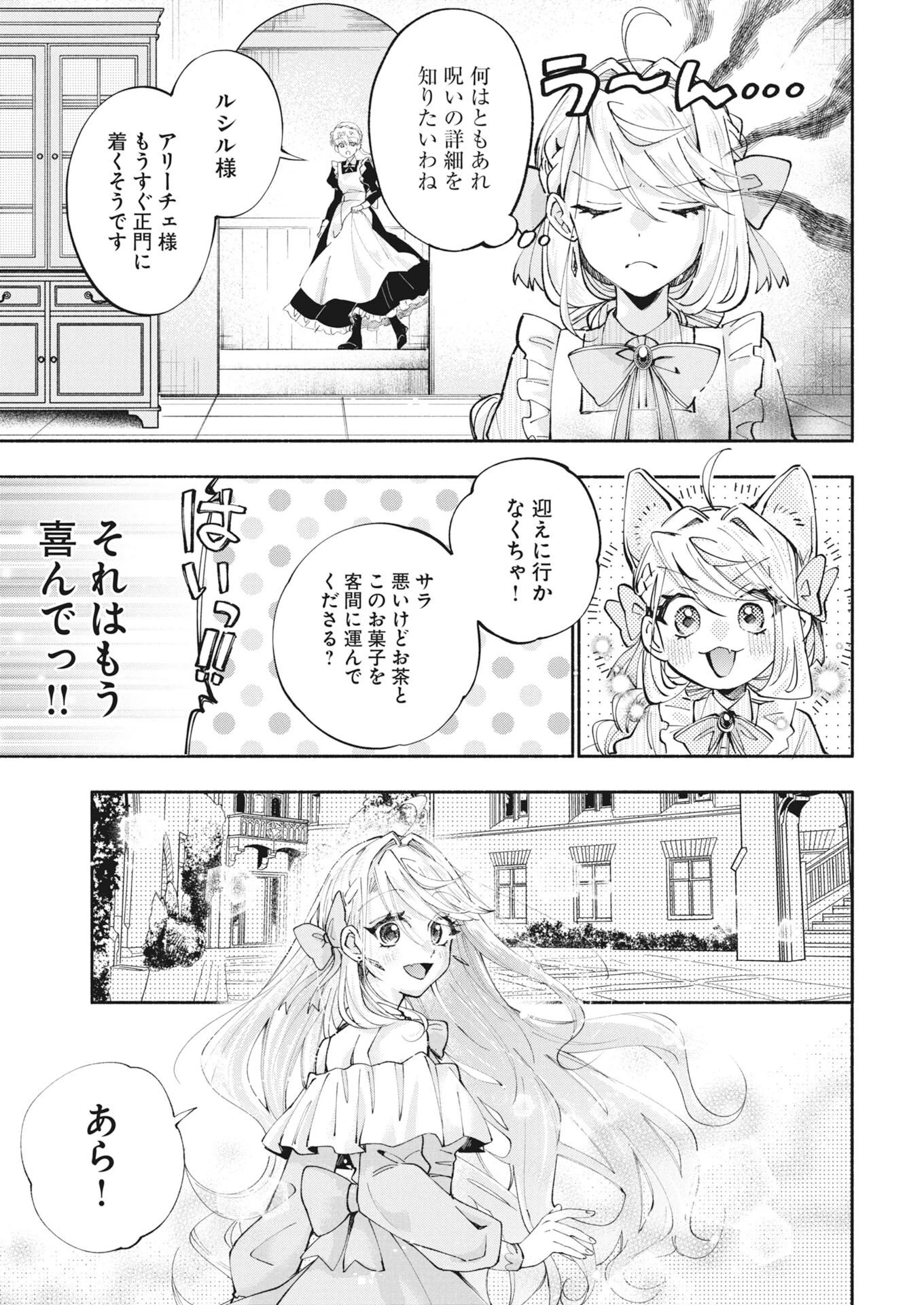 婚約者様には運命のヒロインが現れますが、暫定婚約ライフを満喫します！～嫌われ悪女の猫転生譚～ 第8話 - 3