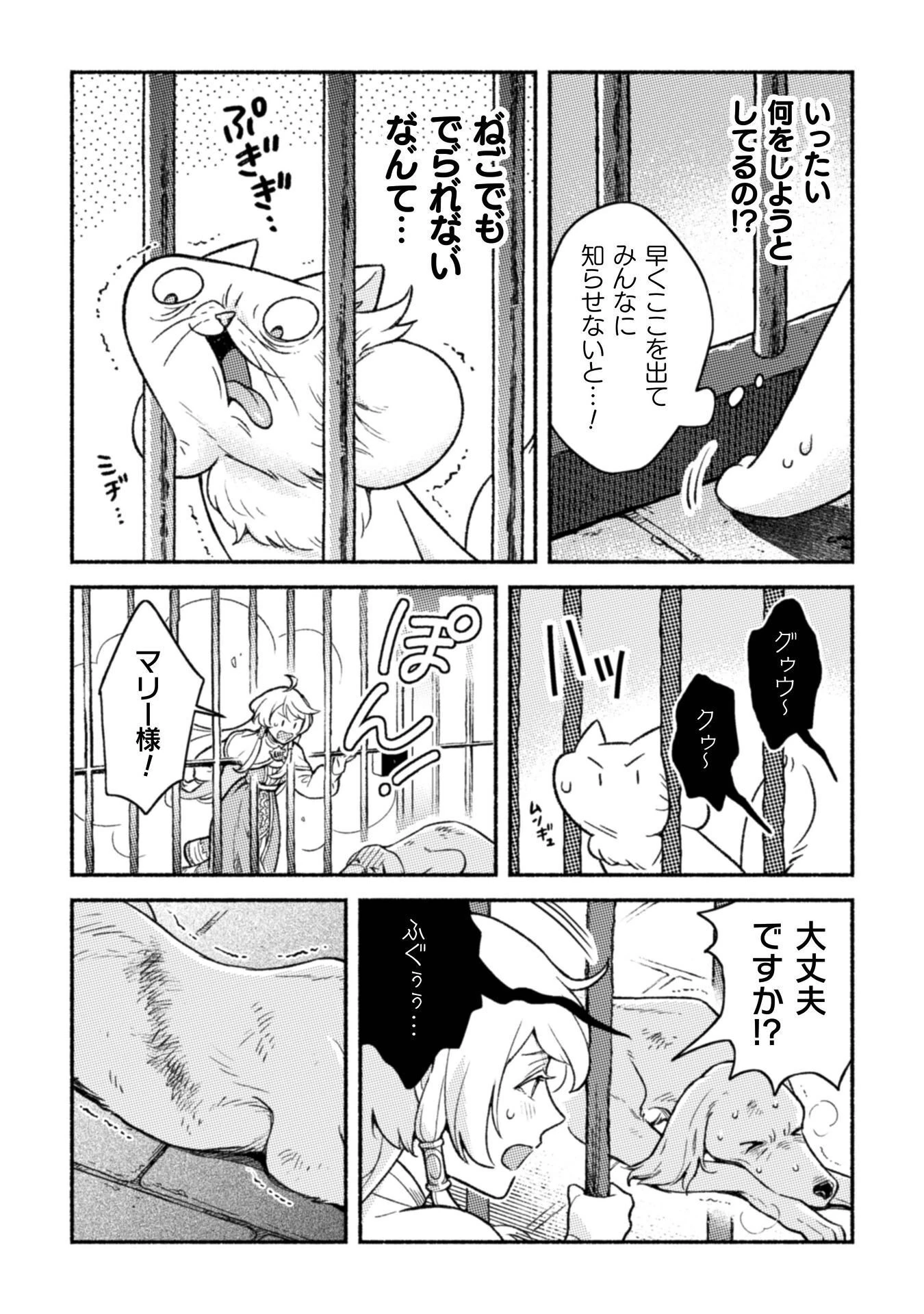 根暗騎士による溺愛満喫中のブサ猫、実は聖女です! 第12話 - 24