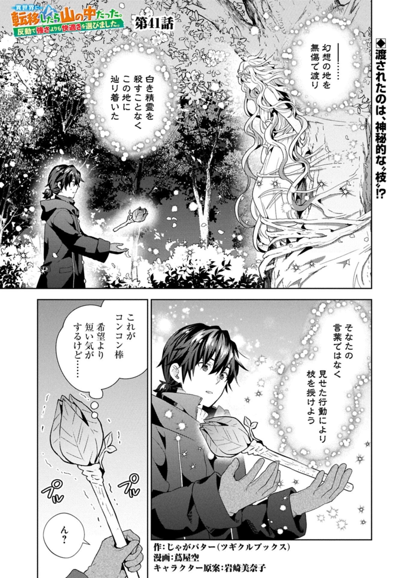 異世界に転移したら山の中だった。反動で強さよりも快適さを選びました。 第41話 - 1