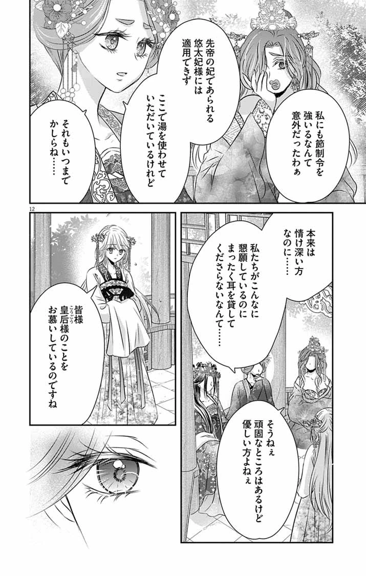 皇弟殿下の薬湯妃～初恋の人との駆け落ち先は後宮でした～ 第11話 - 12