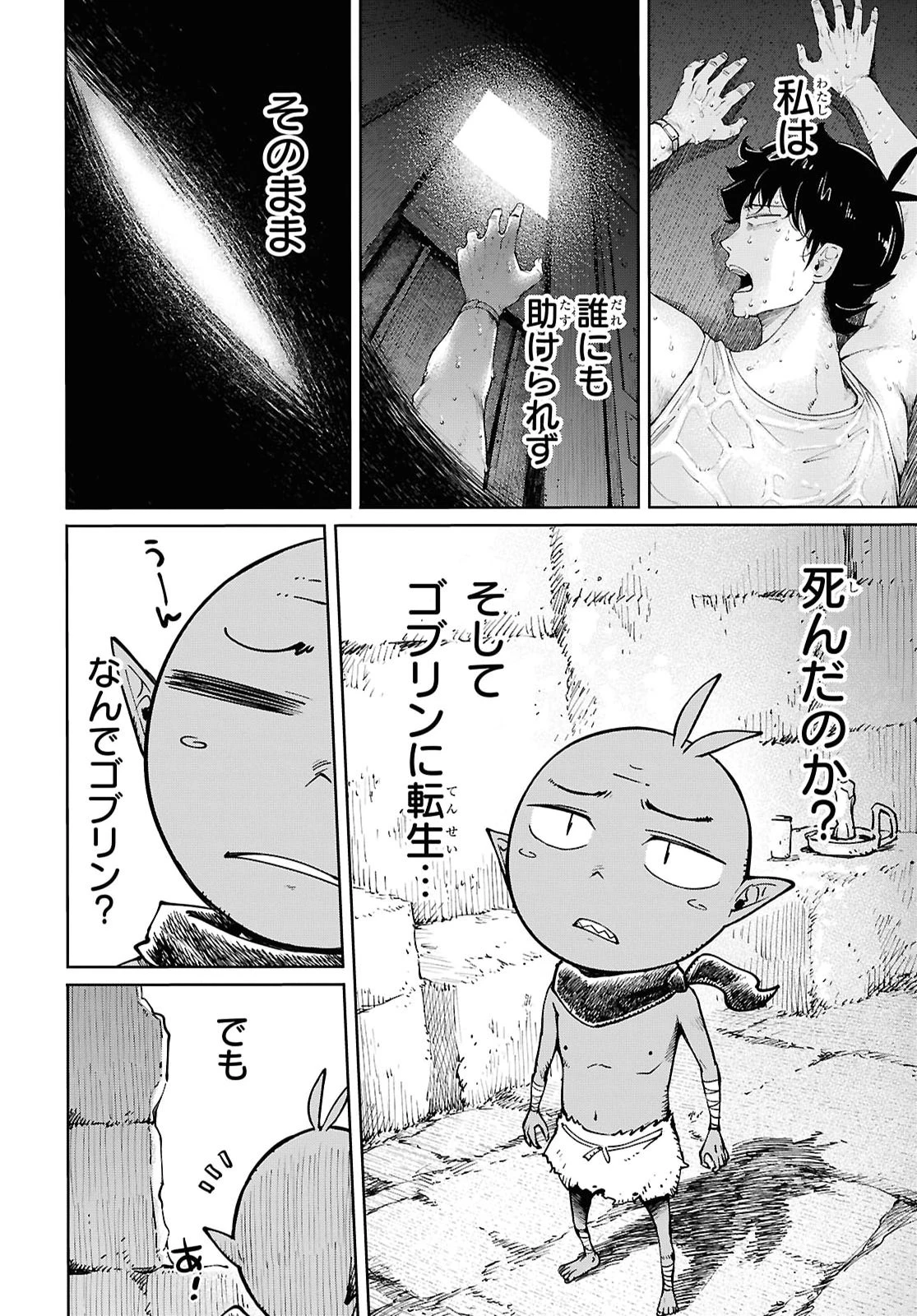 むっつり女勇者はゴブリンに××されたい～転生男のスキル活用ゴブリンライフ～ 第1話 - 9
