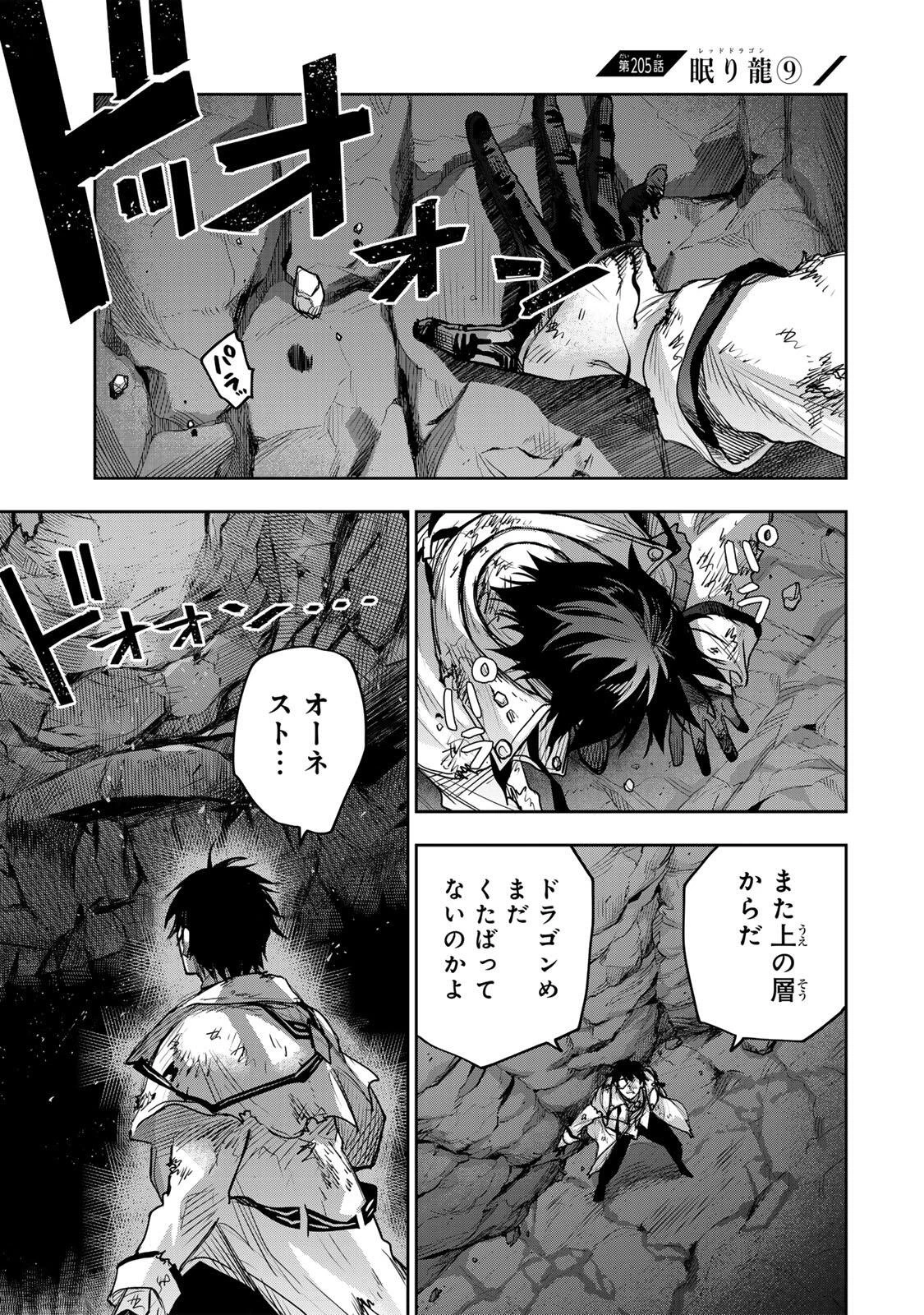 味方が弱すぎて補助魔法に徹していた宮廷魔法師、追放されて最強を目指す 第205話 - 1