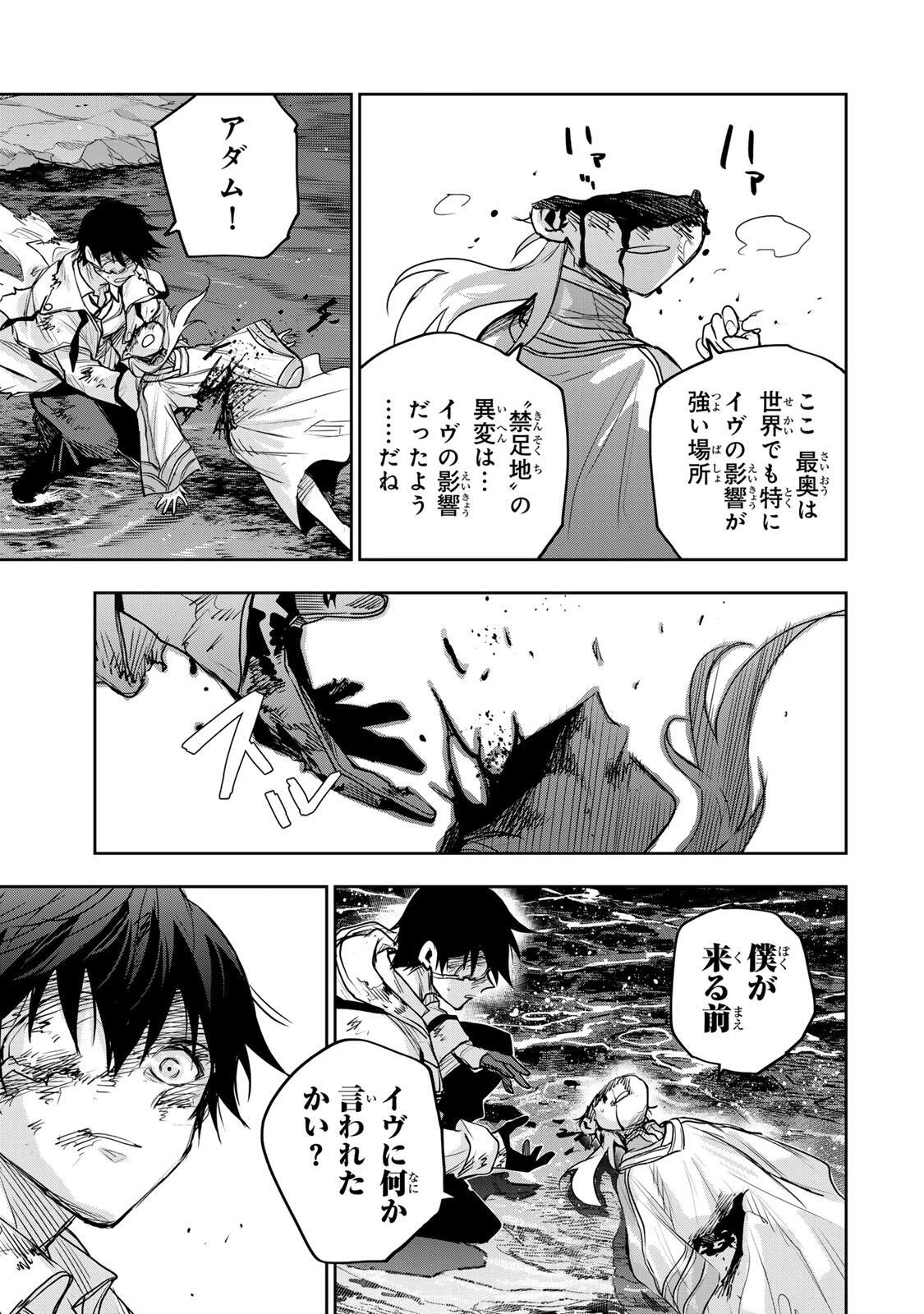 味方が弱すぎて補助魔法に徹していた宮廷魔法師、追放されて最強を目指す 第205話 - 13