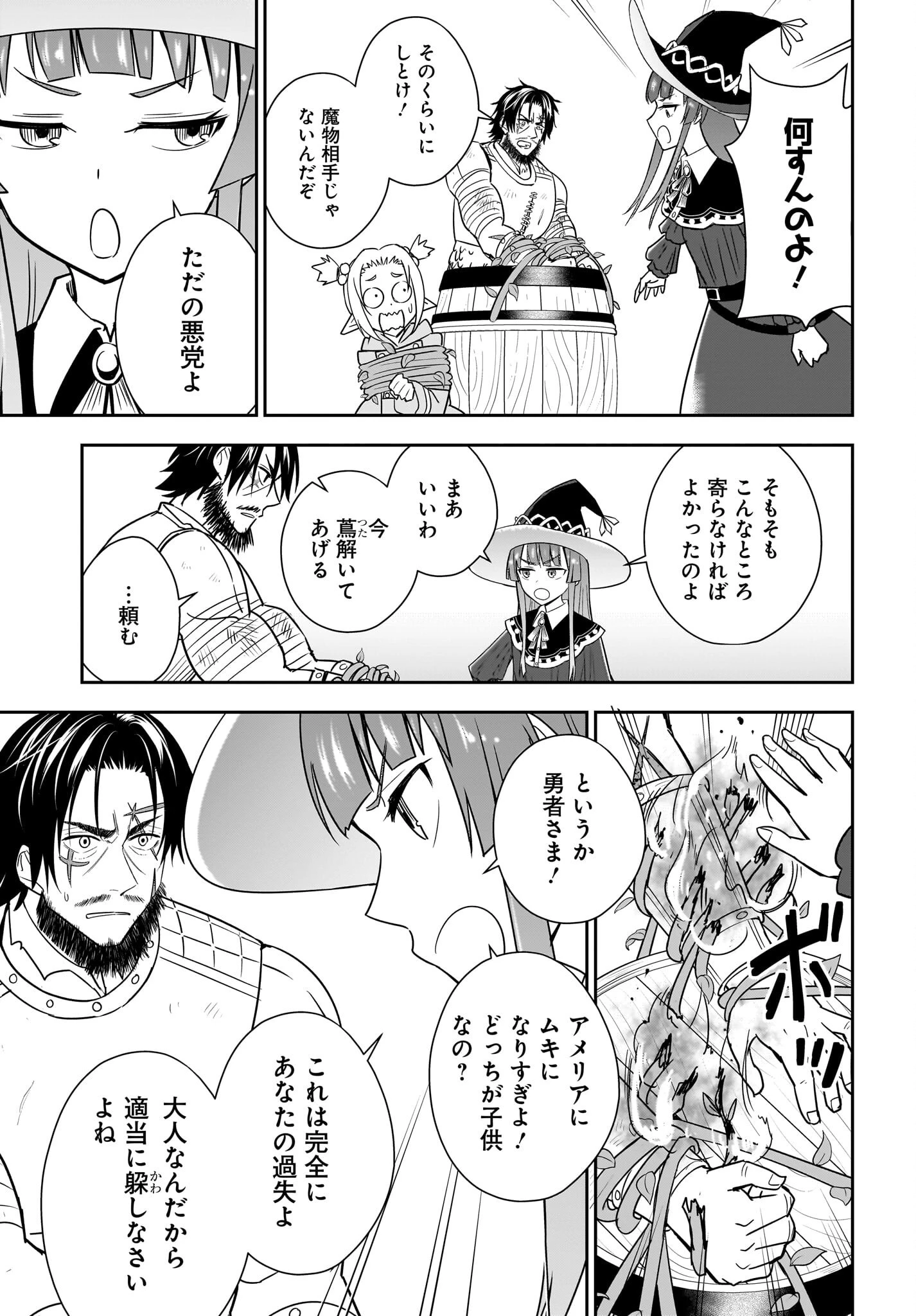 アメと傷　引退勇者は拾われエルフと復讐の旅に出る 第9話 - 25