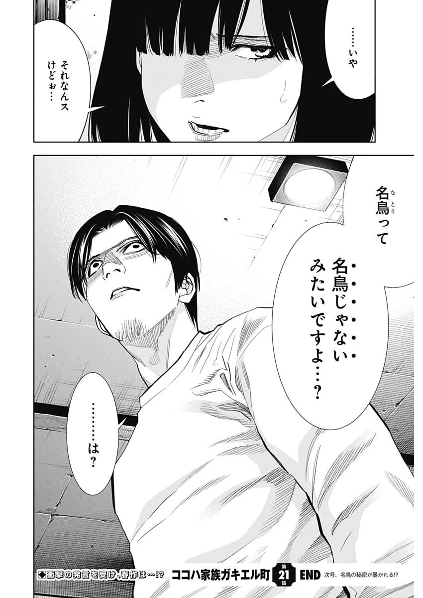 ココハ家族ガキエル町 第21話 - 22