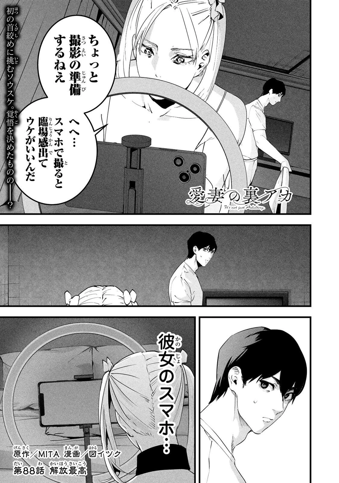 愛妻の裏アカ 第88話 - 1