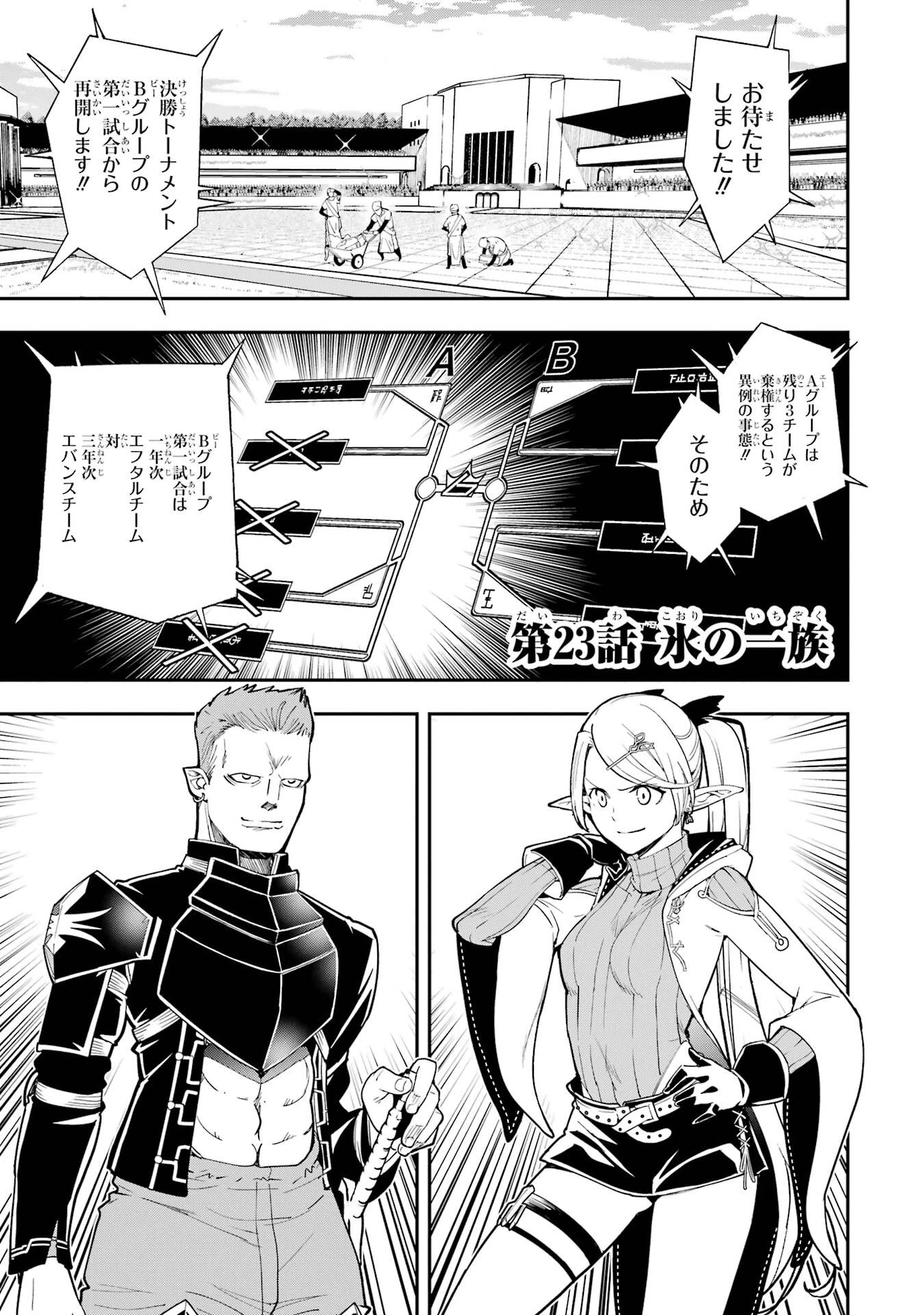 落第賢者の学院無双～二度目の転生、Ｓランクチート魔術師冒険録～ 第23話 - 1