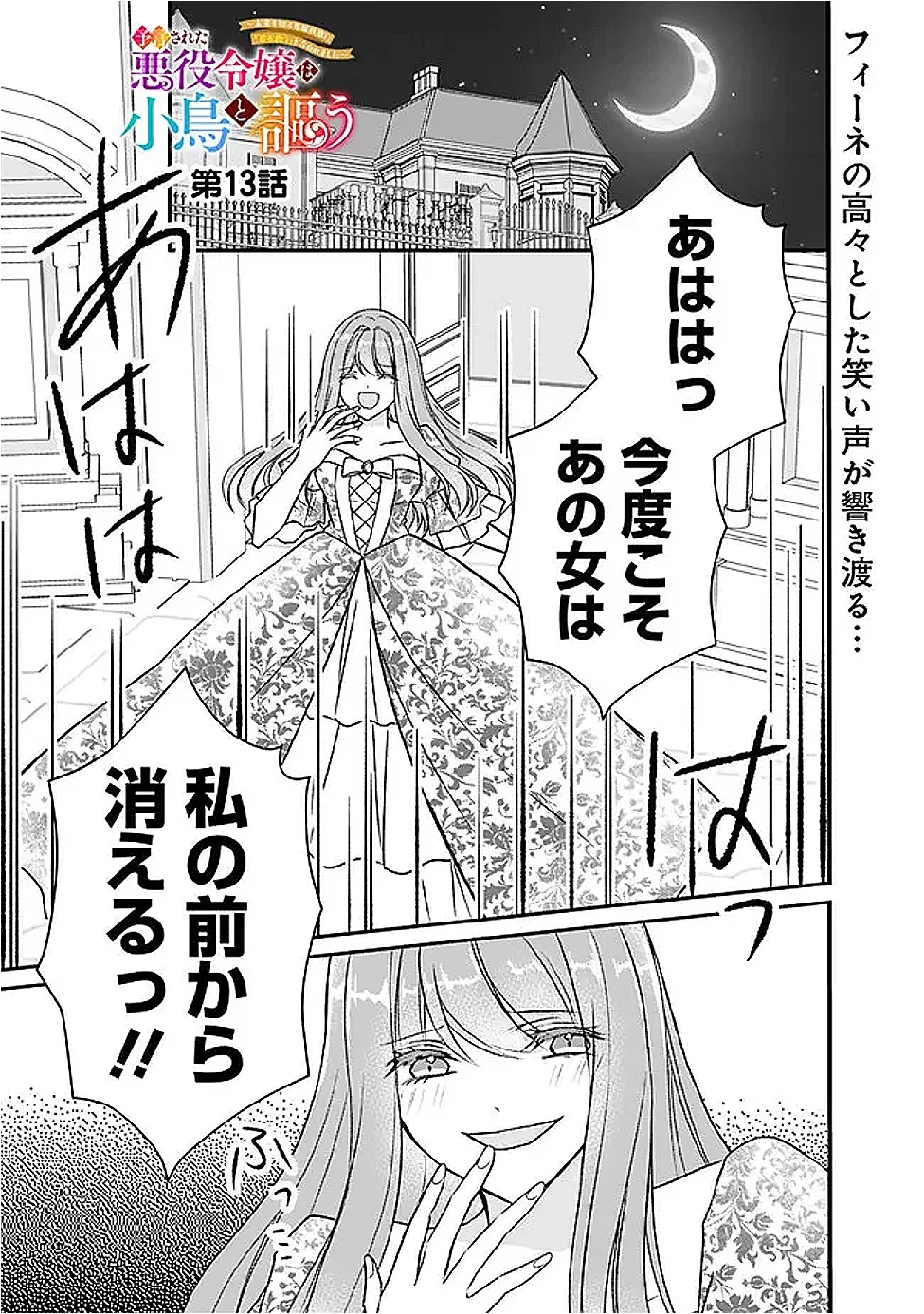 予言された悪役令嬢は小鳥と謳う ~未来を知る専属執事に「君を救う」と言われました~ 第13話 - 1