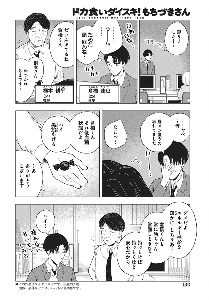 ドカ食いダイスキ！もちづきさん 第20話 - 24