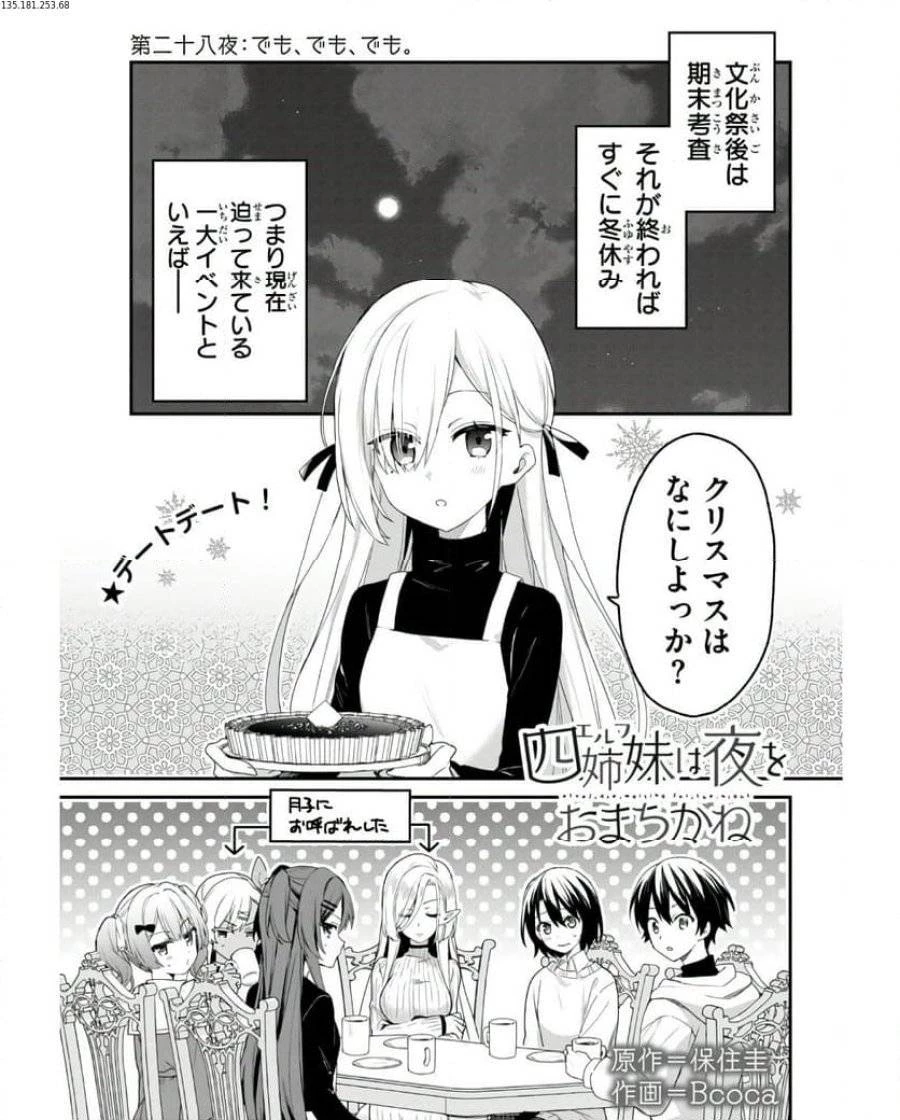 四姉妹は夜をおまちかね 第28話 - 1