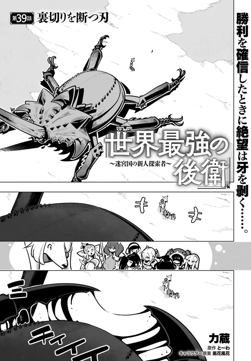 世界最強の後衛 ～迷宮国の新人探索者～ 第39話 - 1