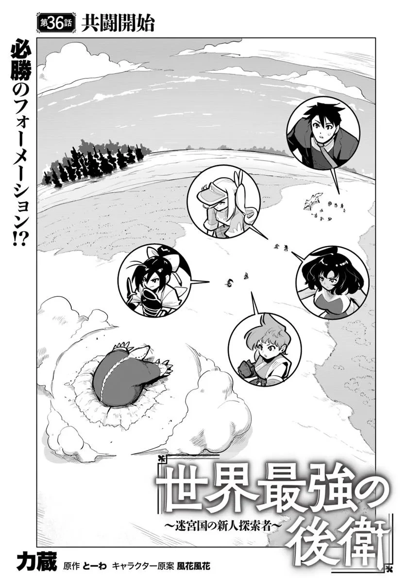 世界最強の後衛 ～迷宮国の新人探索者～ 第36話 - 1