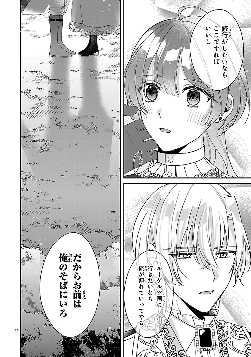 俺様王太子に拾われた崖っぷち令嬢、お飾り側妃になる…はずが溺愛されています!? 第19話 - 14