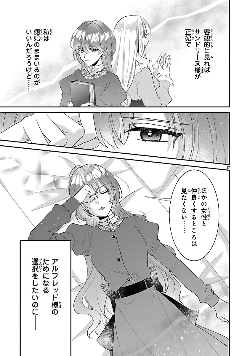 俺様王太子に拾われた崖っぷち令嬢、お飾り側妃になる…はずが溺愛されています!? 第19話 - 17