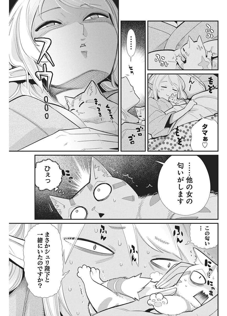 Sランクモンスターの《ベヒーモス》だけどネコと間違われてエルフ娘の騎士として暮らしています 第90話 - 17