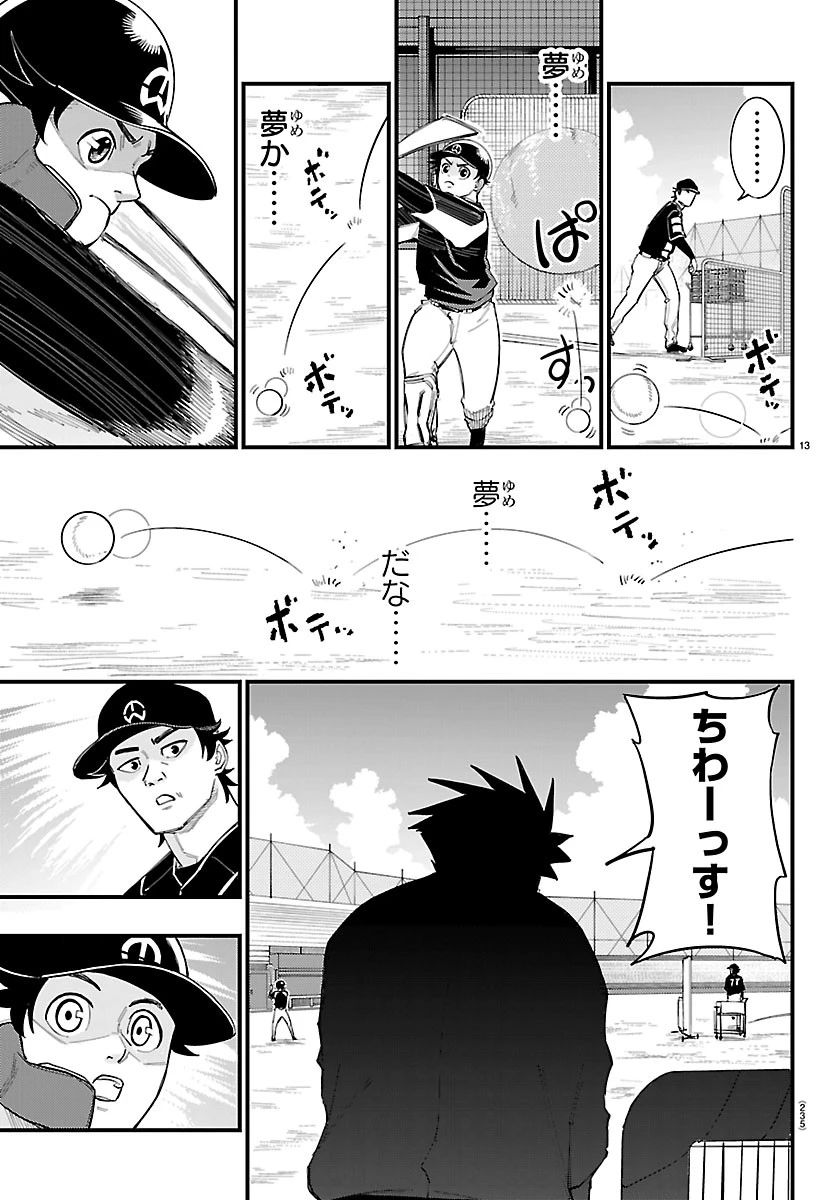 選手の交代をお知らせいたします 第12話 - 13