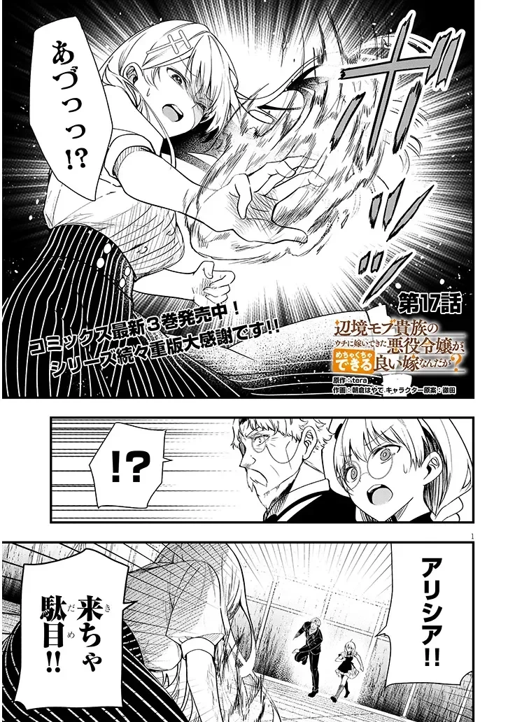 辺境モブ貴族のウチに嫁いできた悪役令嬢が、めちゃくちゃできる良い嫁なんだが？ 第17話 - 1