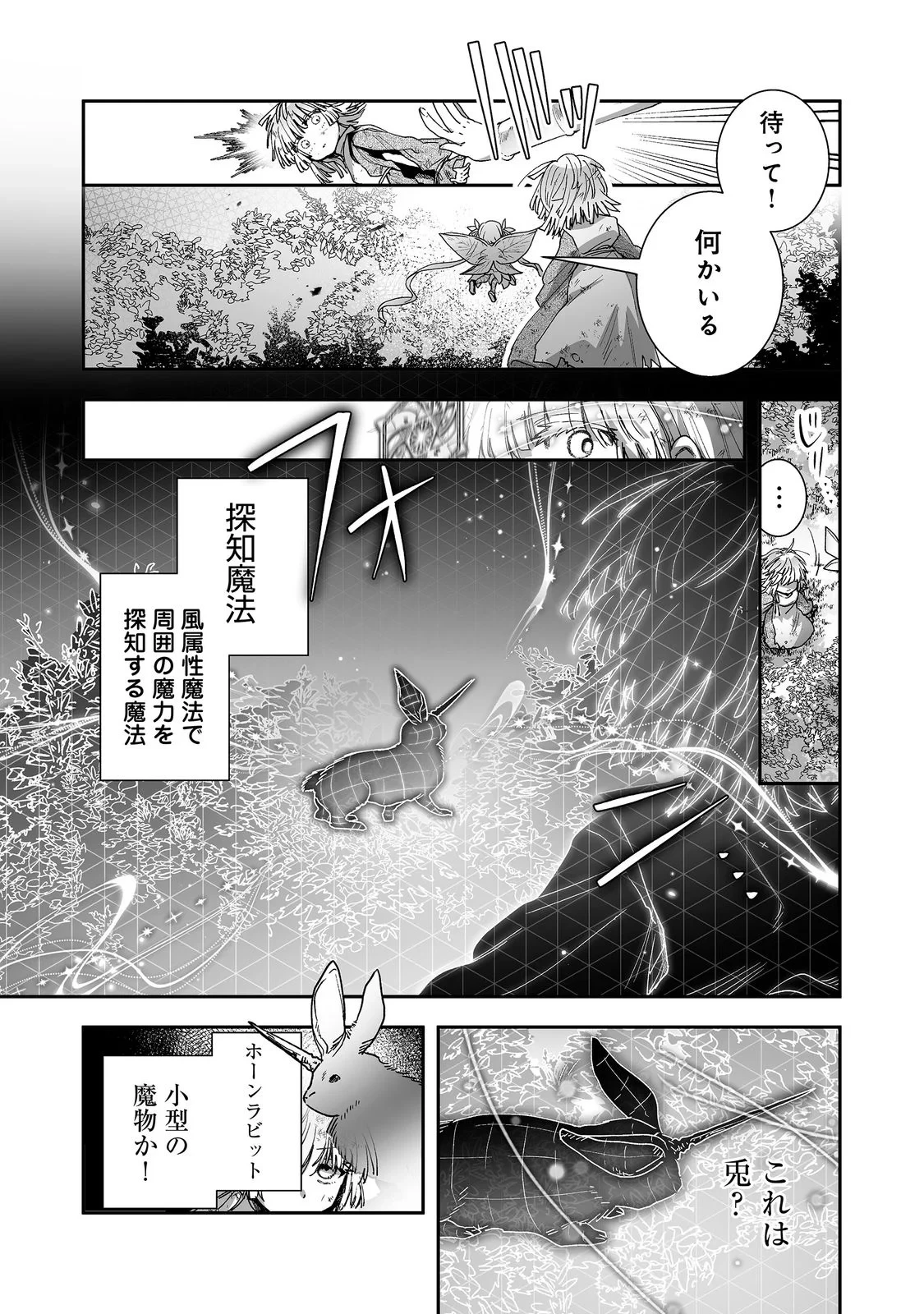 七彩の魔術師～捨てられた少女は二度目の人生を妖精と歩む～@COMIC 第2話 - 1