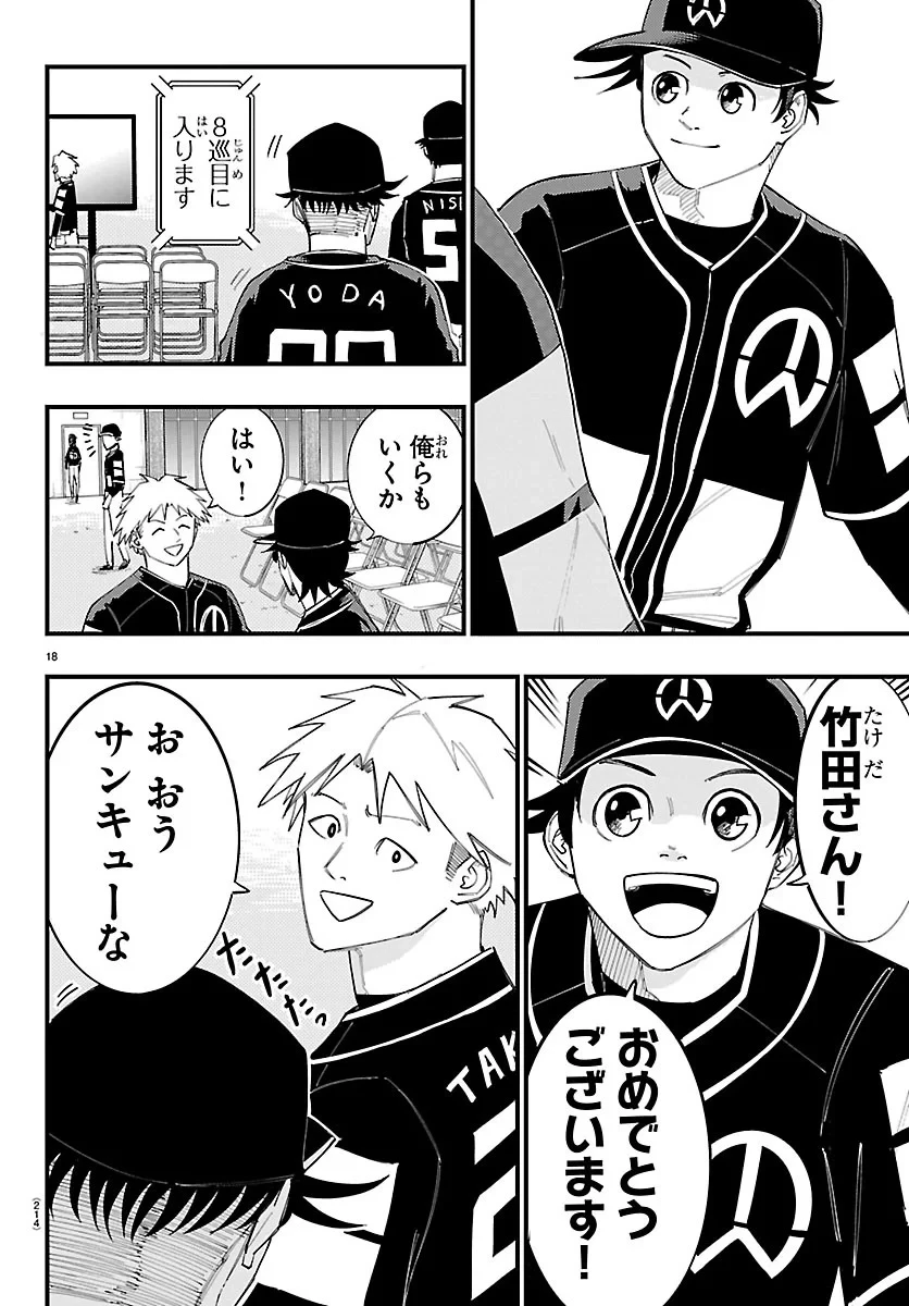 選手の交代をお知らせいたします 第16話 - 18