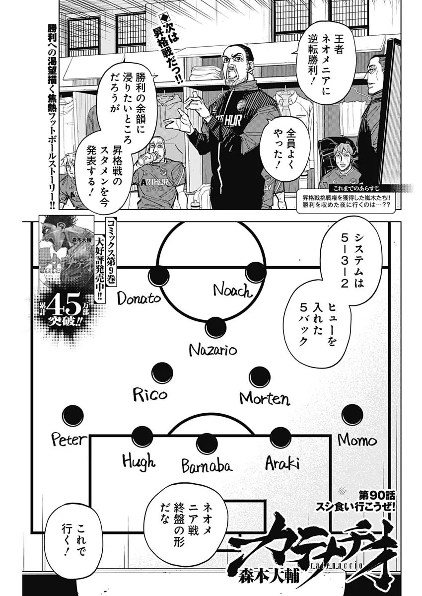 カテナチオ 第90話 - 1