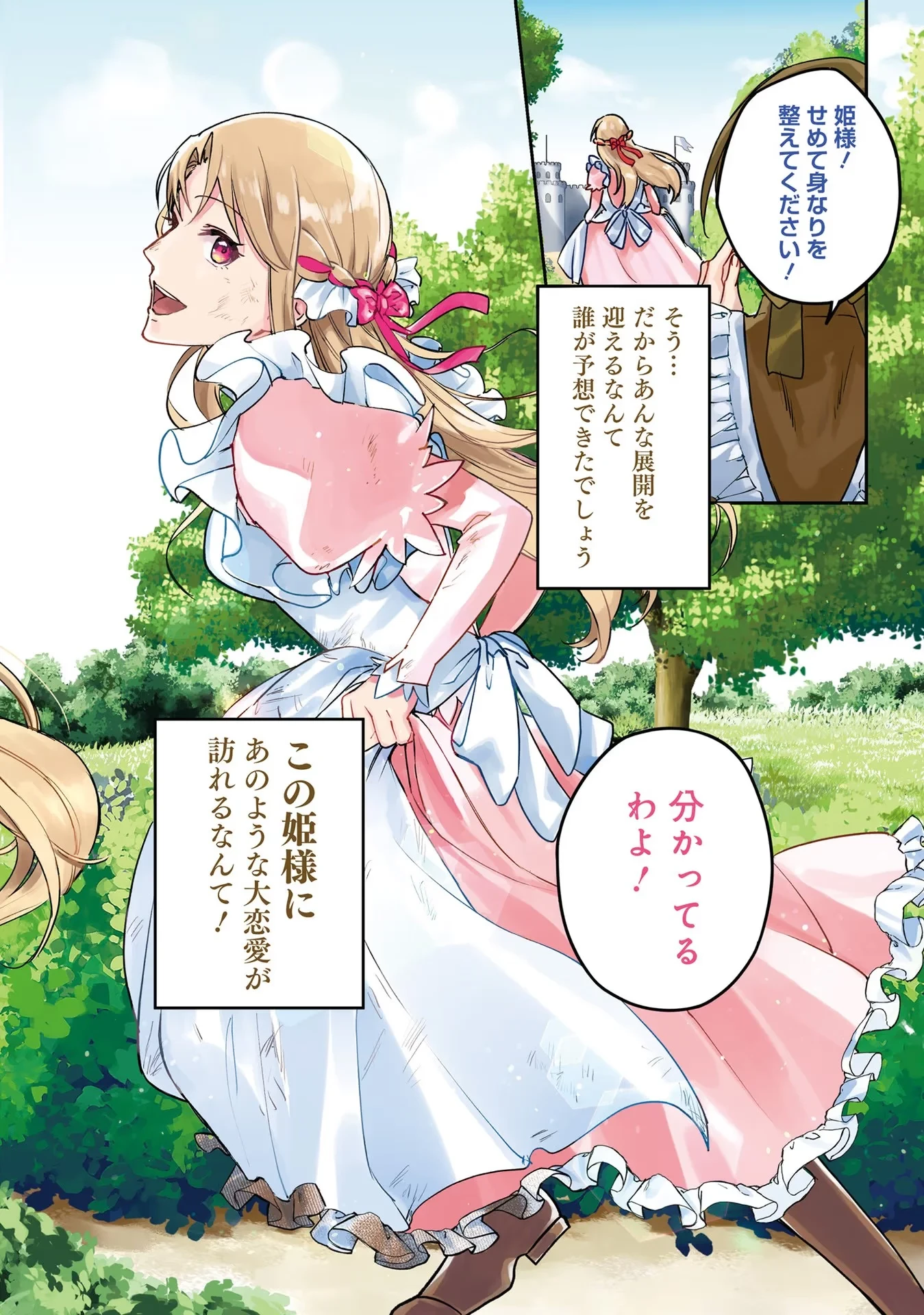 こじらせ王太子と約束の姫君 第1話 - 2