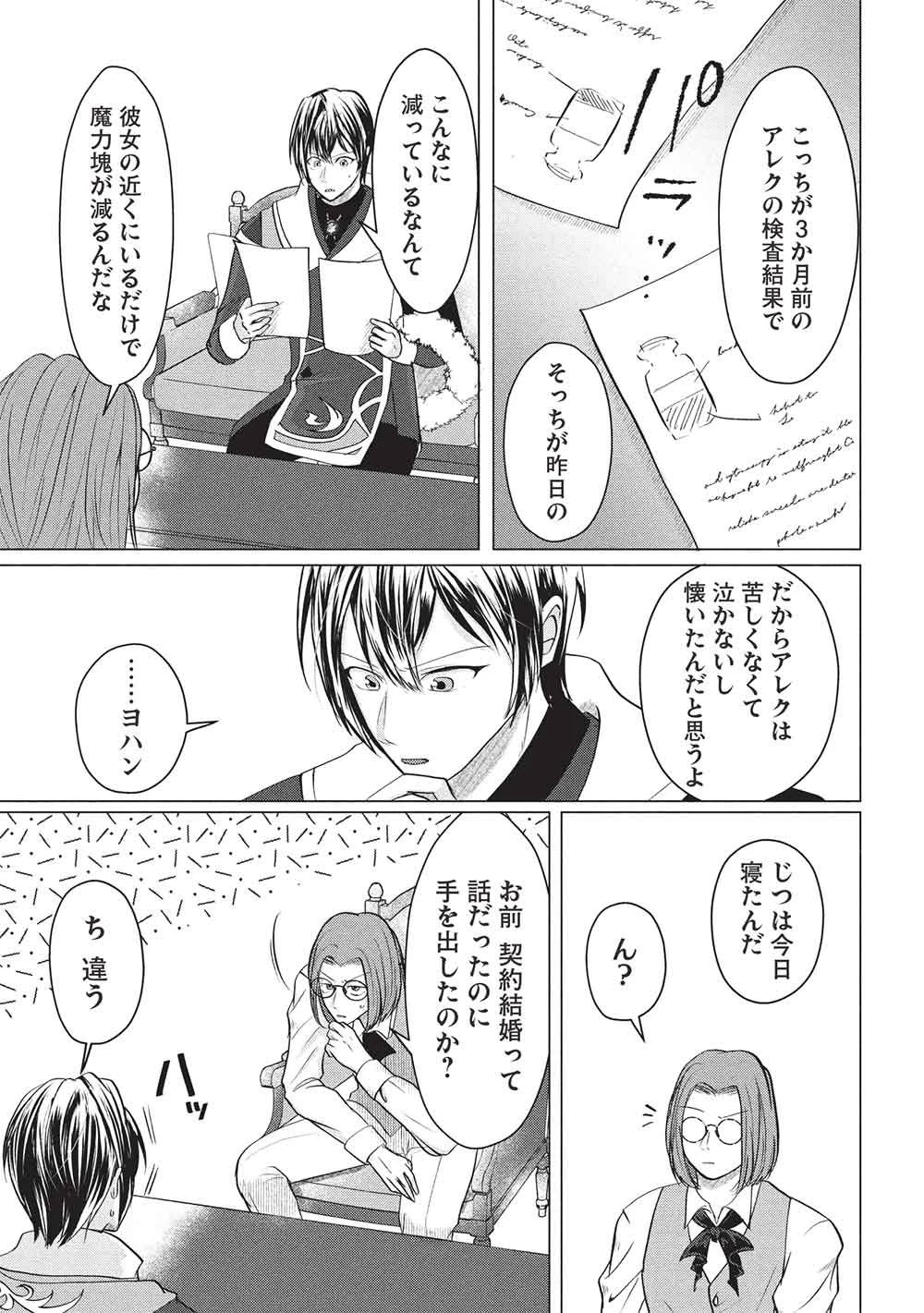 1年限りの契約婚(公爵様の溺愛付き!) ～英雄の継母になった私は、どうやら聖女の末裔のようです～ 第6話 - 23