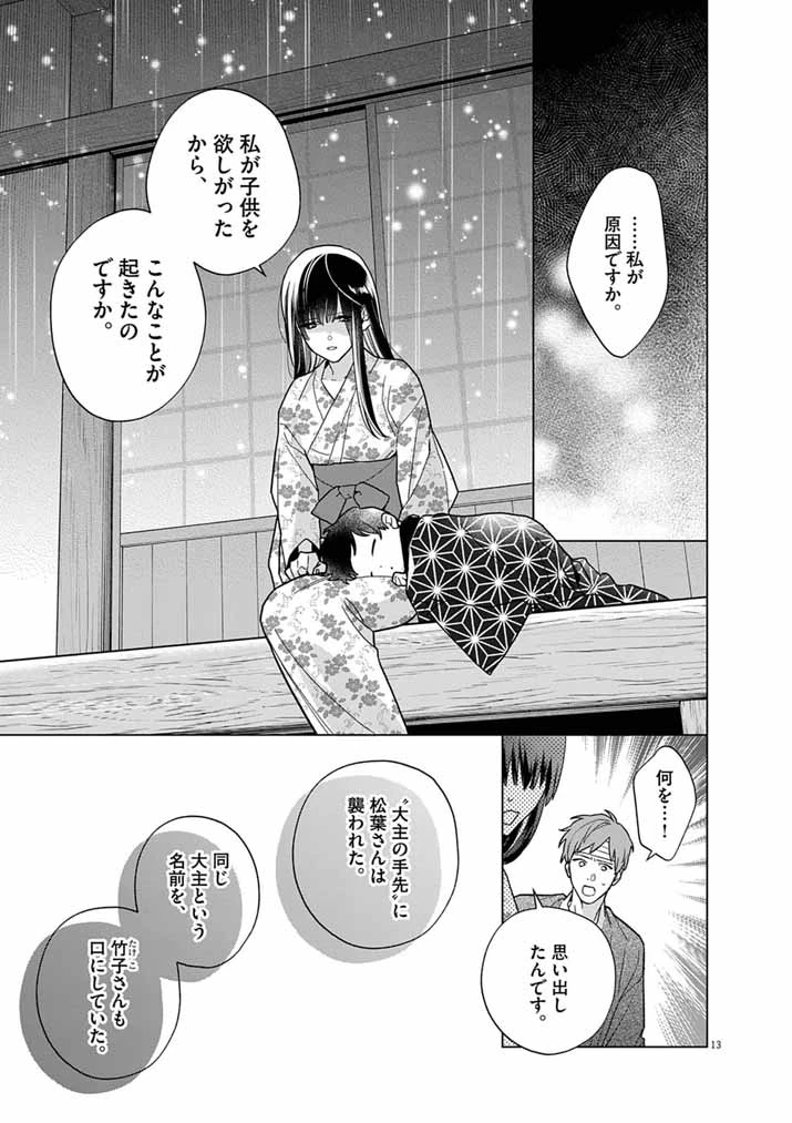 死神の初恋 〜没落華族の令嬢は愛を知らない死神に嫁ぐ〜 第69話 - 13