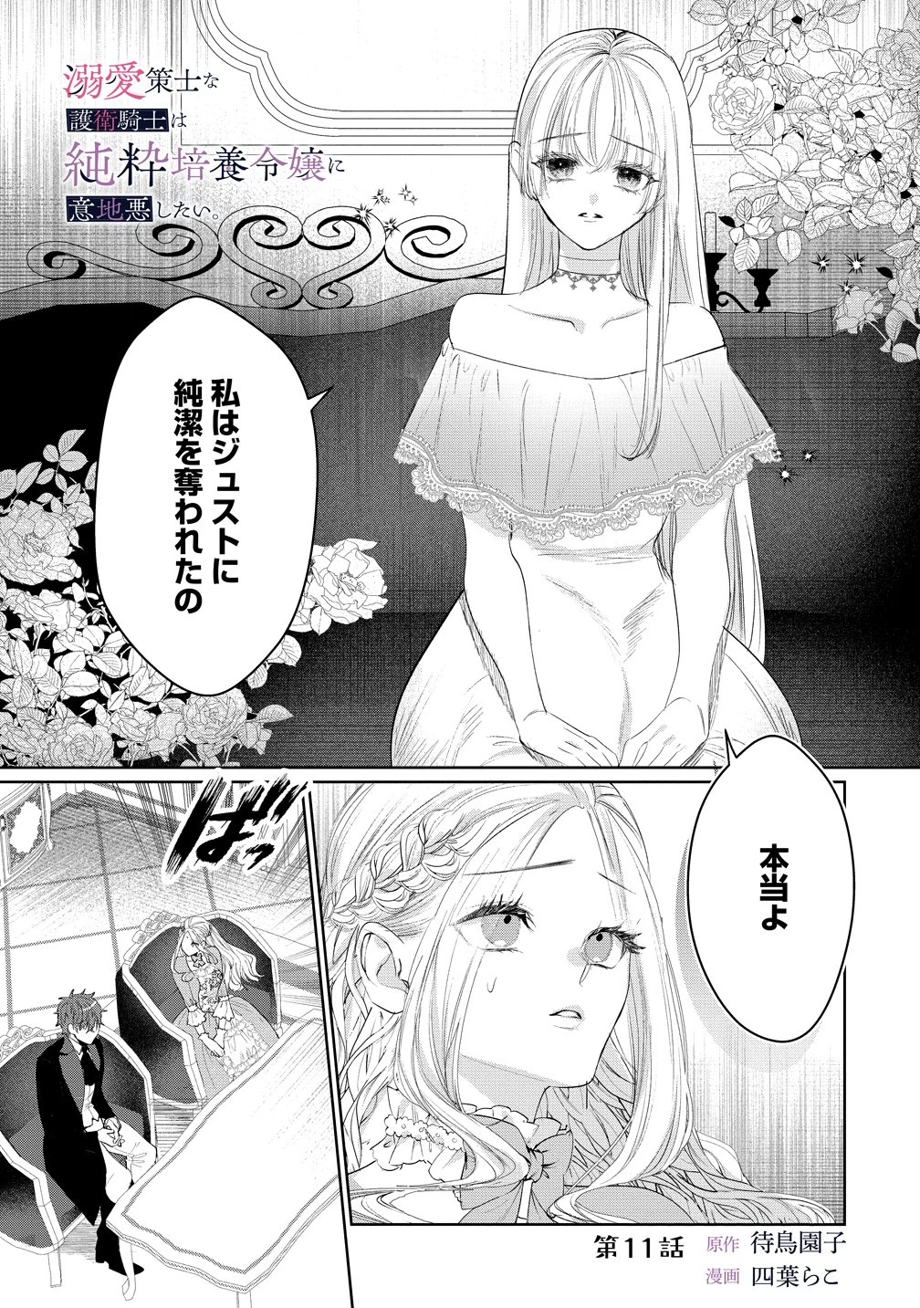 溺愛策士な護衛騎士は純粋培養令嬢に意地悪したい。 第11話 - 1