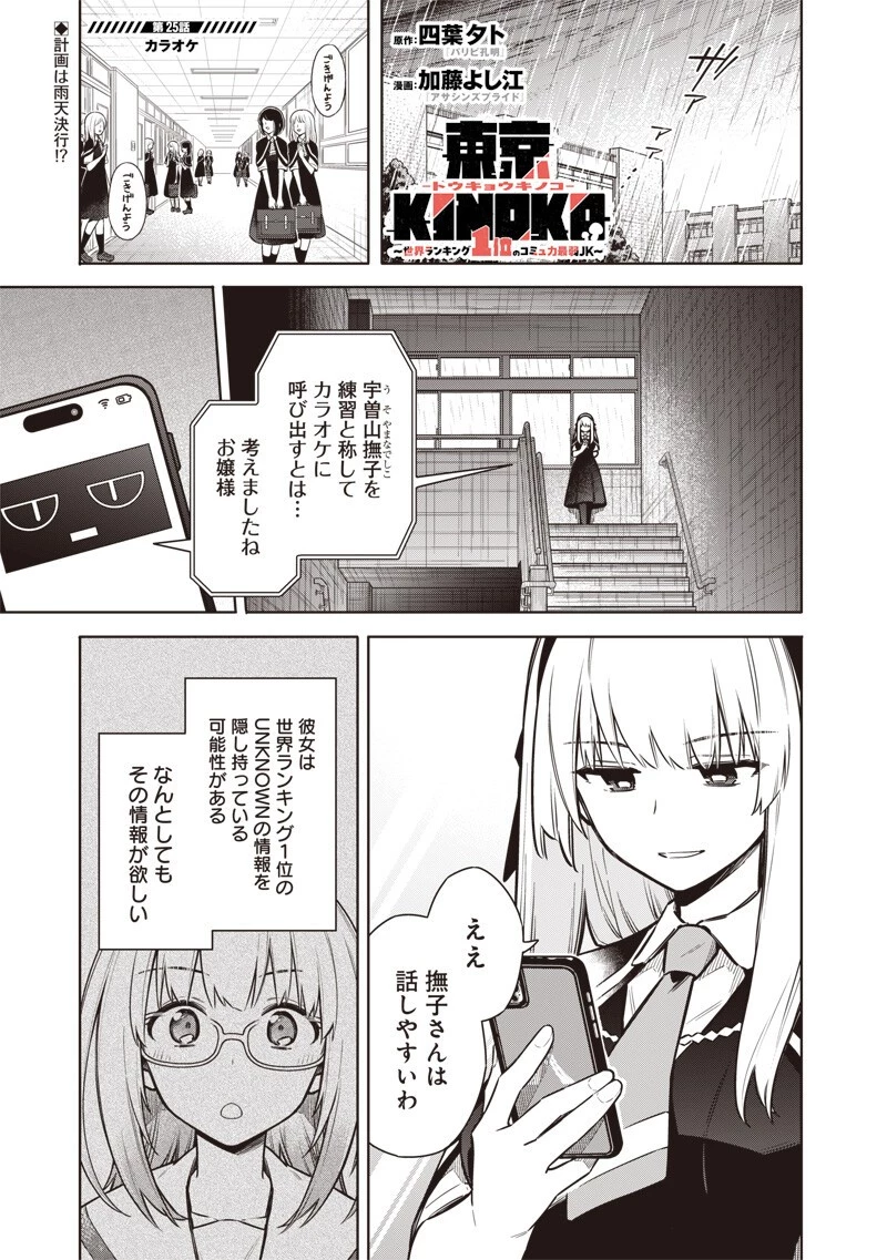 東京KINOKO〜世界ランキング1位のコミュ力最弱JK〜 第25話 - 1