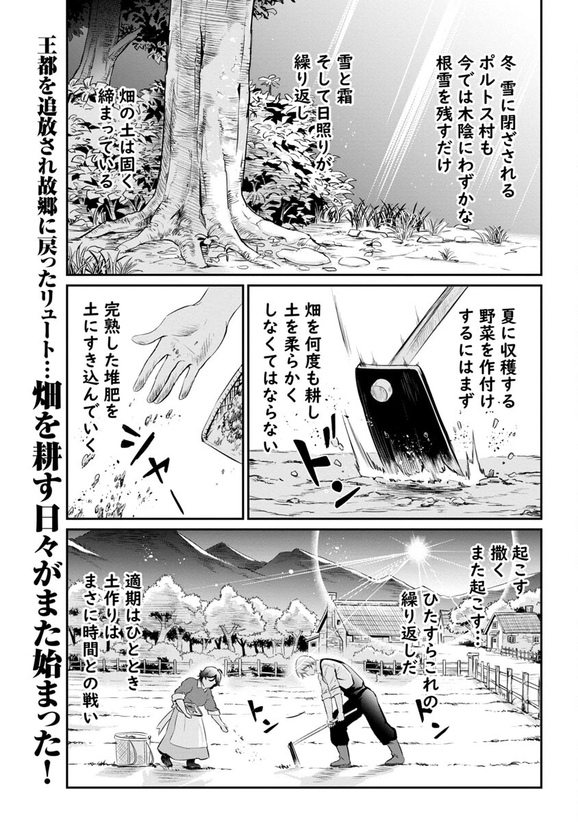 悠優の追放魔法使いと幼なじみな森の女神様。～王都では最弱認定の緑魔法ですが、故郷の農村に帰ると万能でした～ 第5話 - 2
