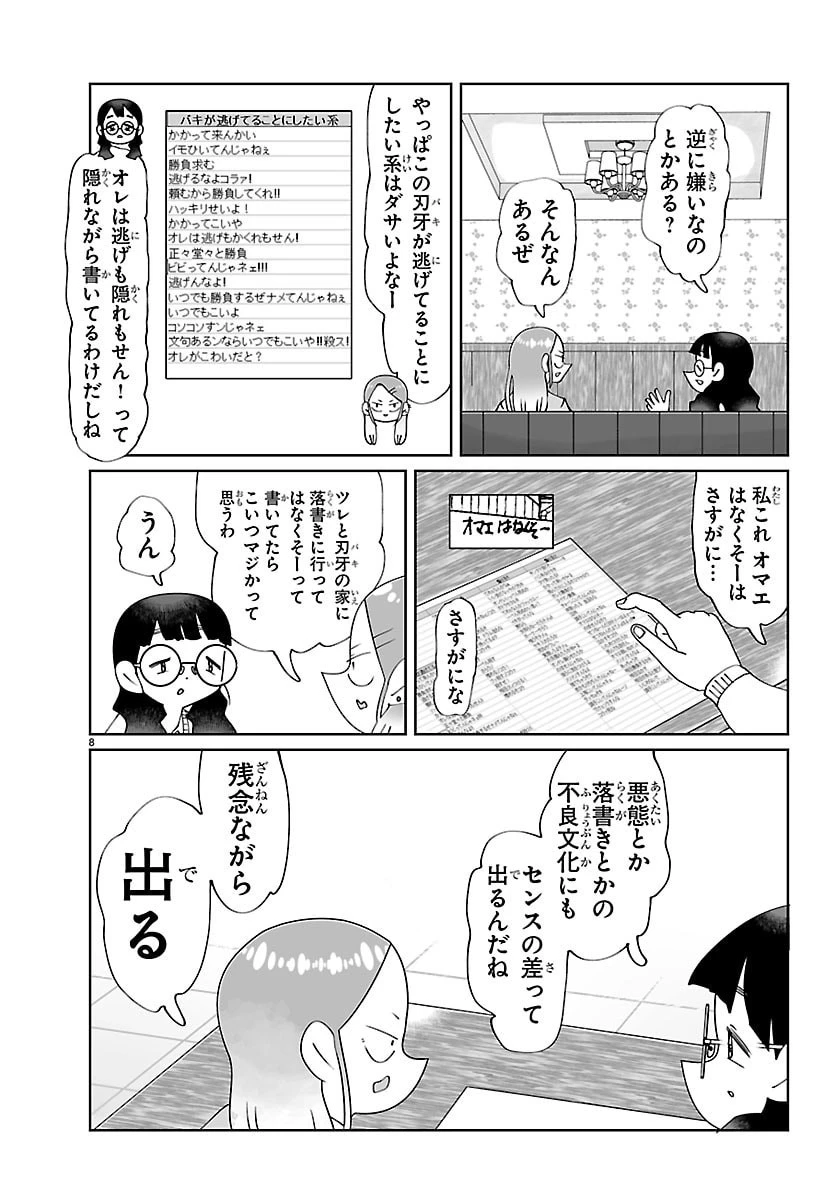 バキのわ!～バキを語る女子高校生たち～ 第8話 - 8