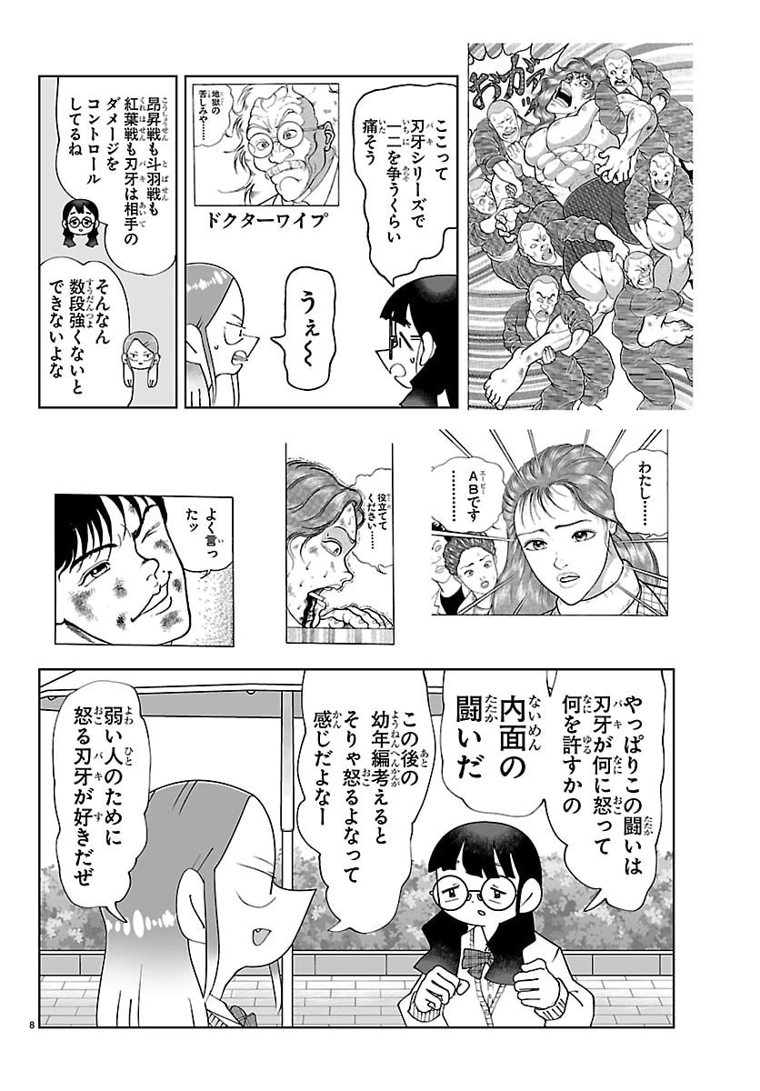 バキのわ!～バキを語る女子高校生たち～ 第7話 - 8