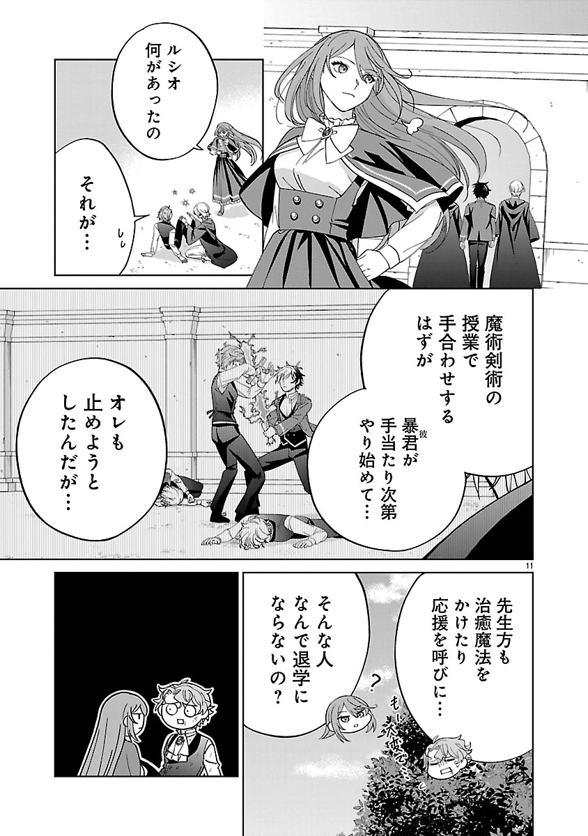 皇帝の隠し子の令嬢は暴れん坊公爵令息の手綱を握る。 第3話 - 11