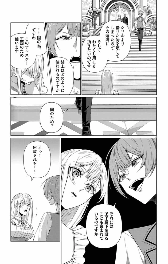 傾国の美姫はステータス変更で素手喧嘩無敗になりました 第15話 - 3